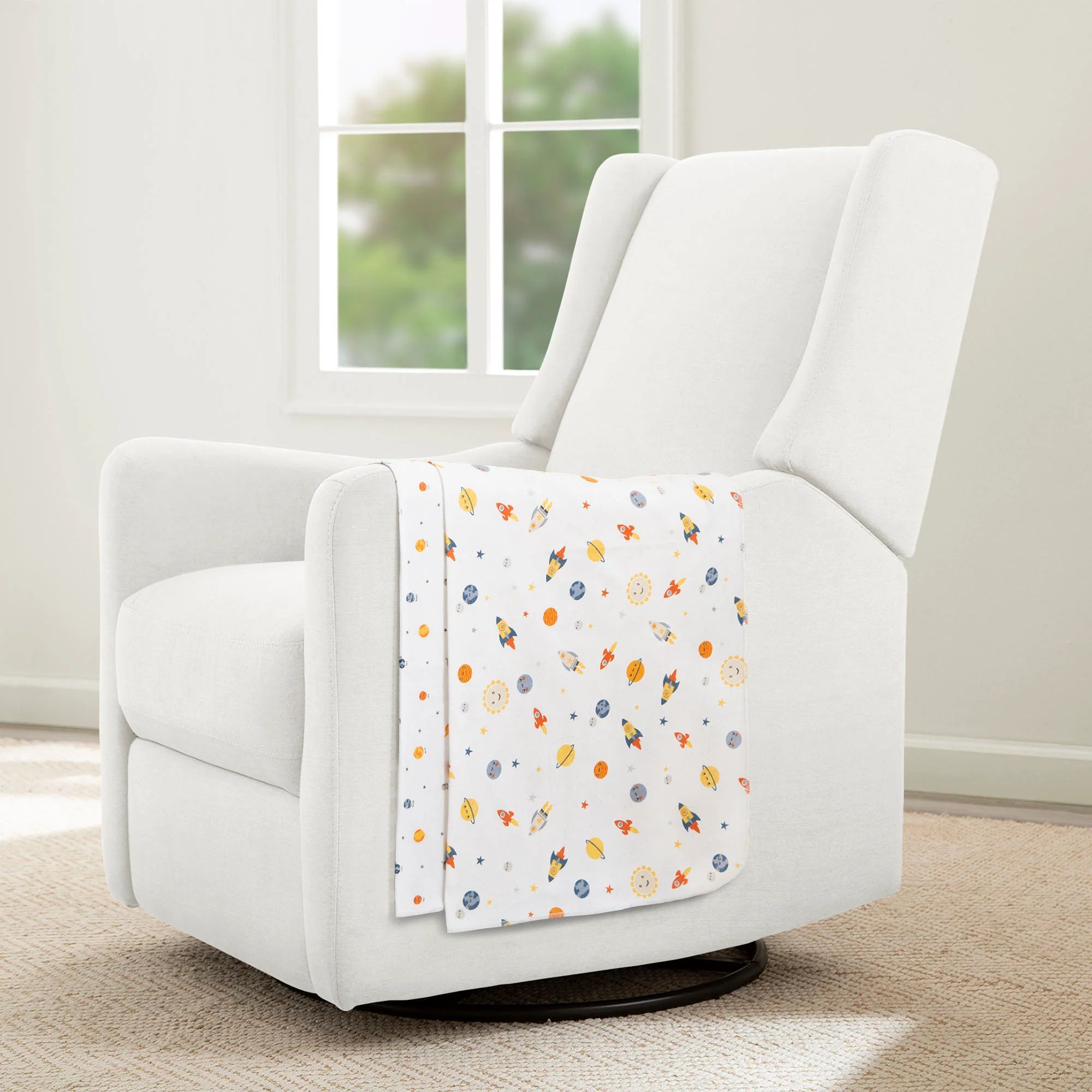 100% Cotton Flannel Baby Receiving Blankets - 2 Pack - Image 11
