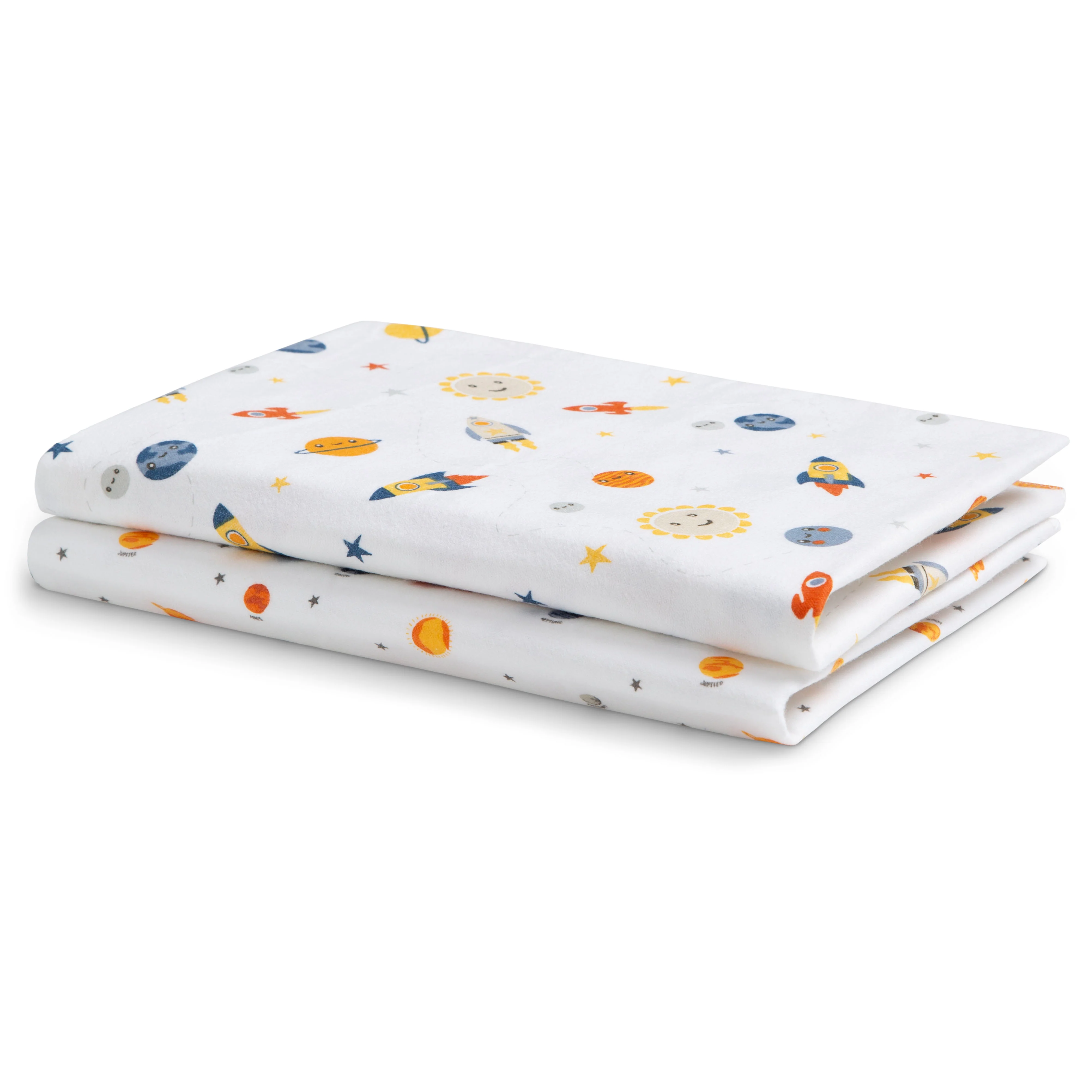 100% Cotton Flannel Baby Receiving Blankets - 2 Pack - Image 12