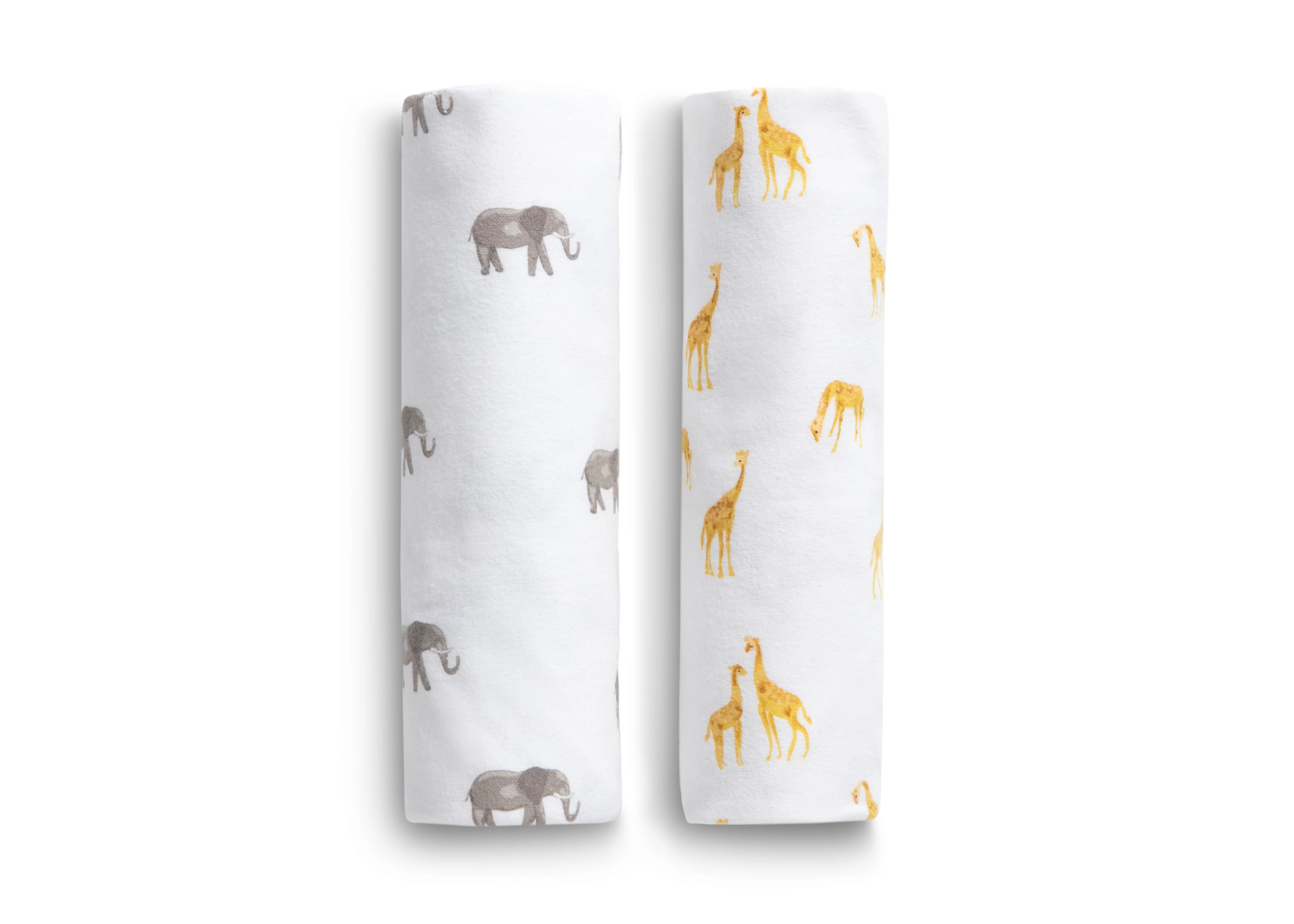 100% Cotton Flannel Baby Receiving Blankets - 2 Pack - Image 14