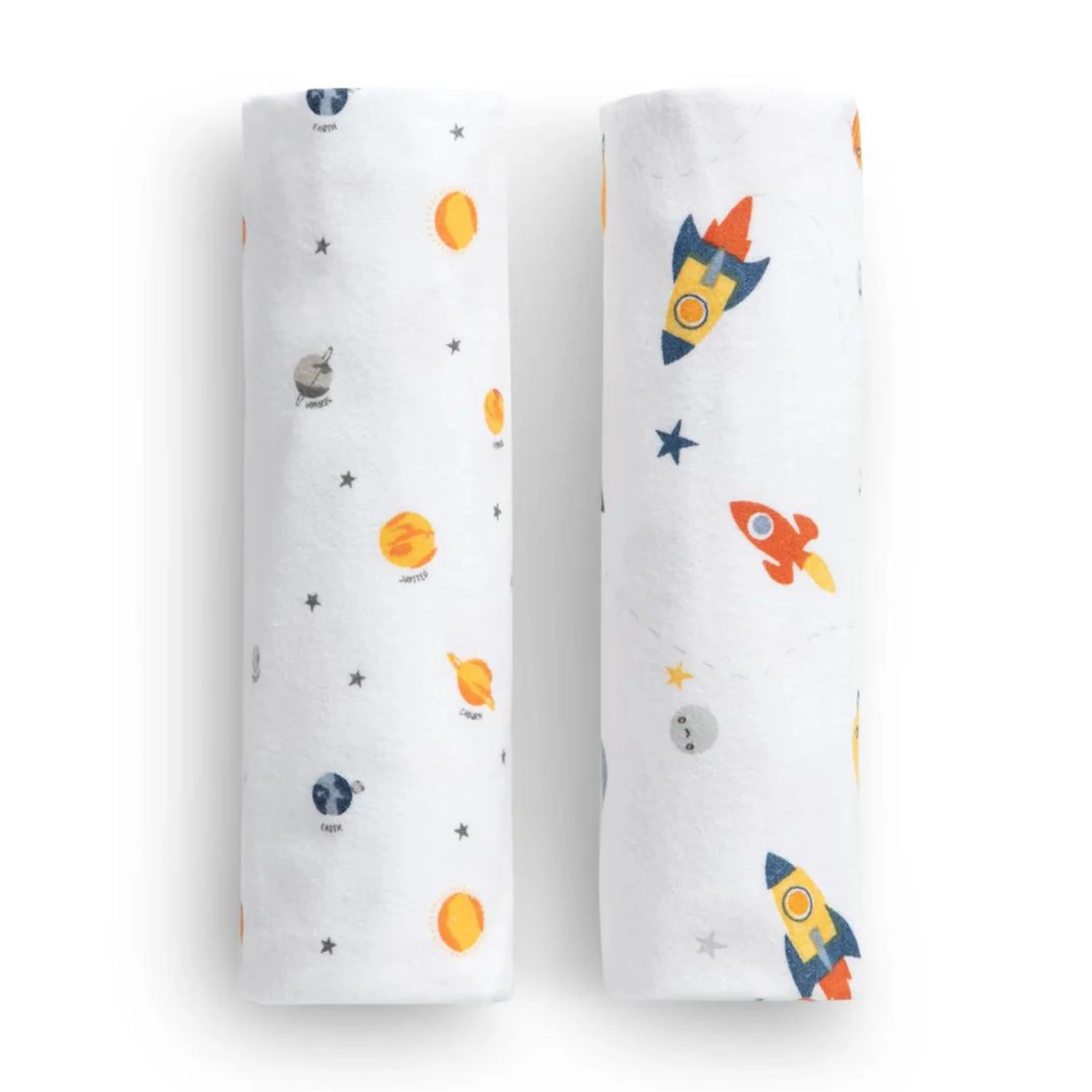 100% Cotton Flannel Baby Receiving Blankets - 2 Pack - Image 20