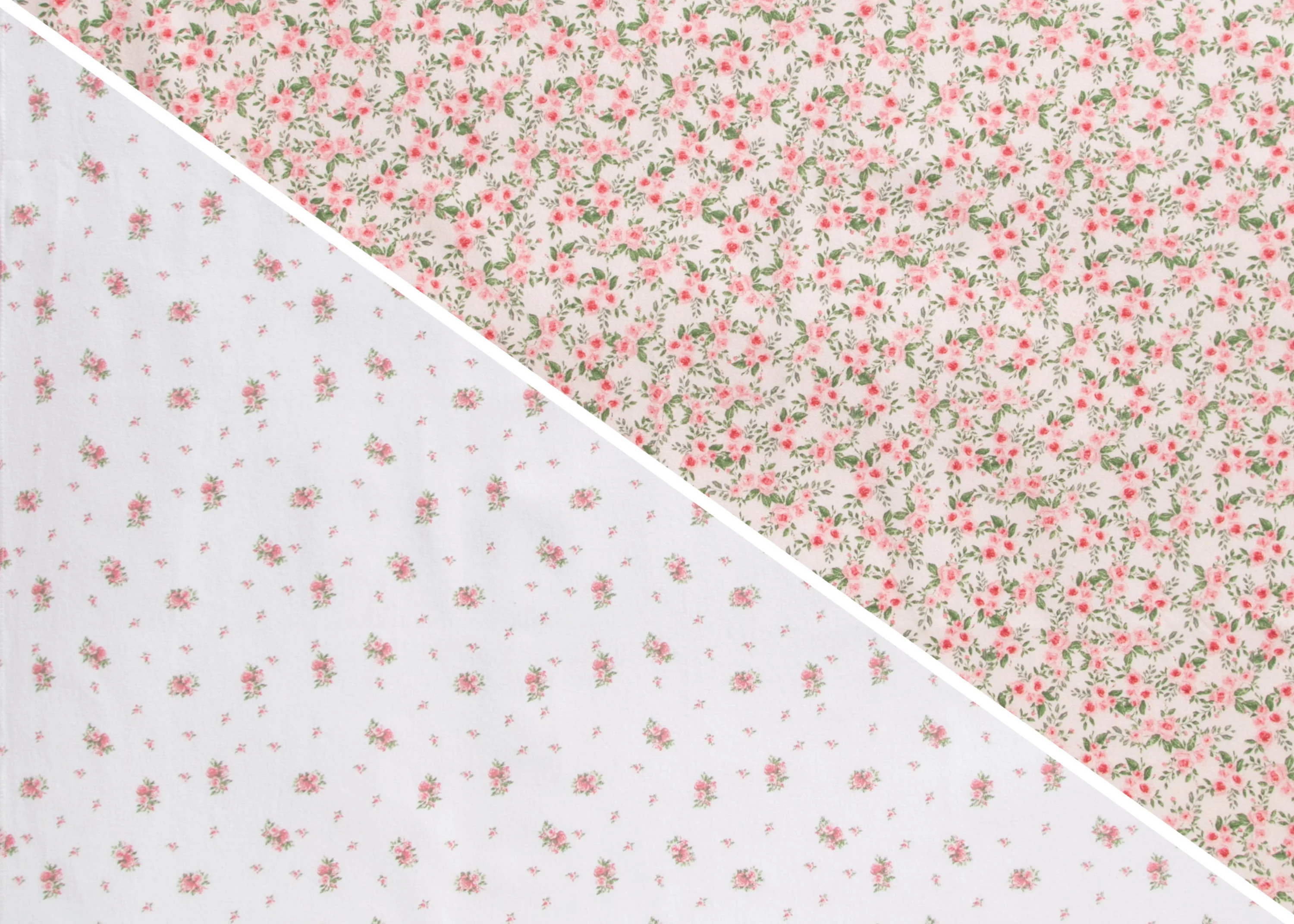 100% Cotton Flannel Baby Receiving Blankets - 2 Pack - Image 3