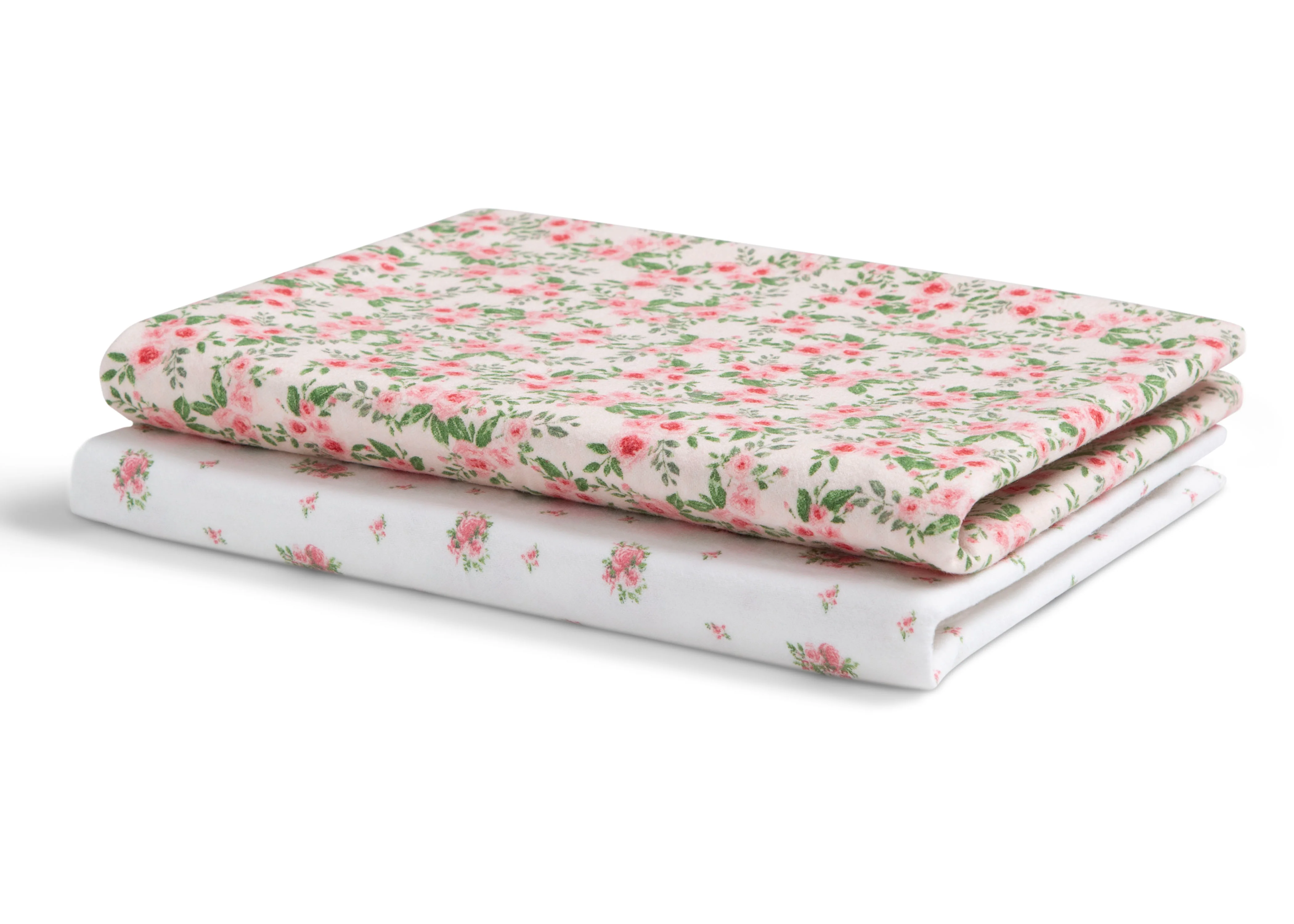 100% Cotton Flannel Baby Receiving Blankets - 2 Pack - Image 4