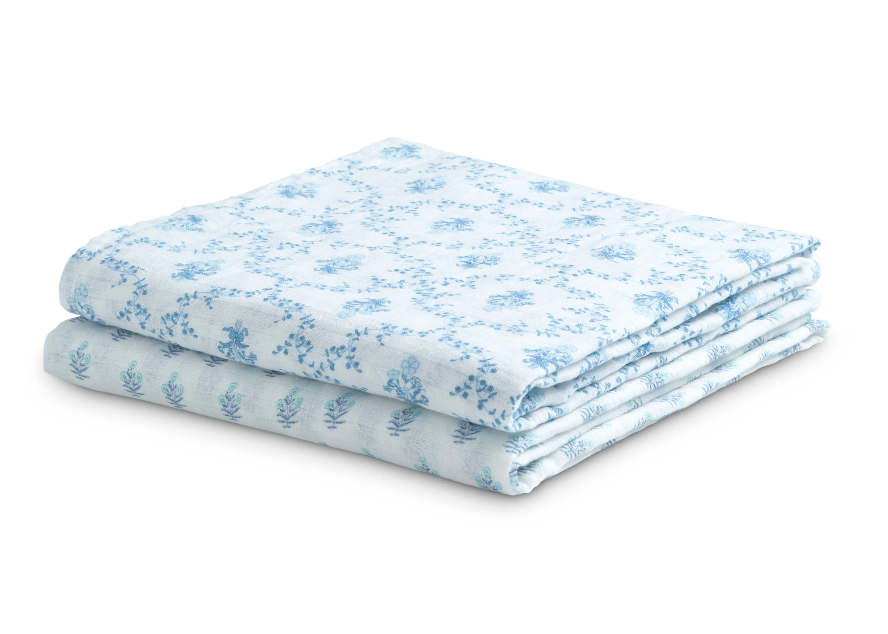 100% Cotton Muslin Baby Receiving Blankets - 2 Pack - Image 10