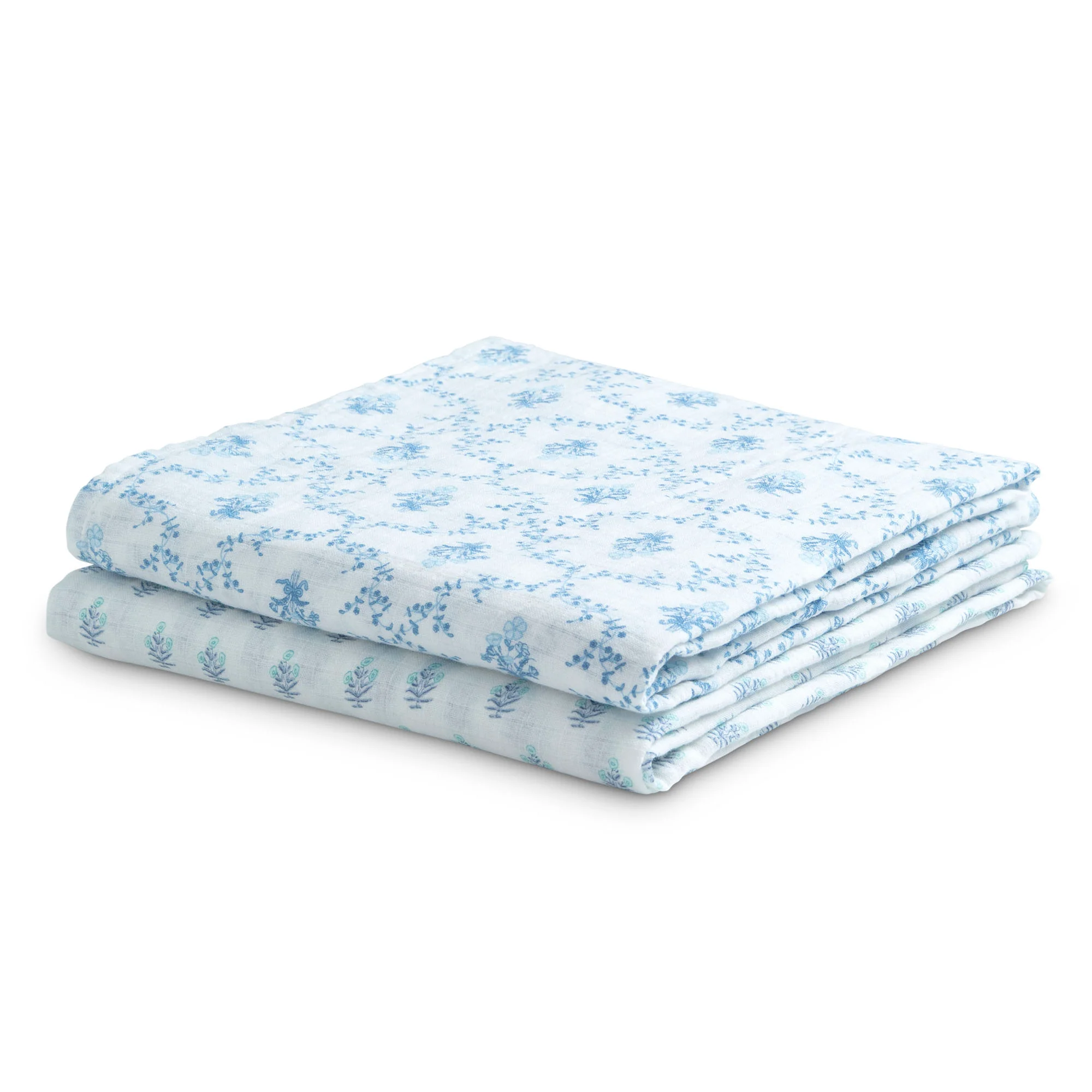 100% Cotton Muslin Baby Receiving Blankets - 2 Pack - Image 12