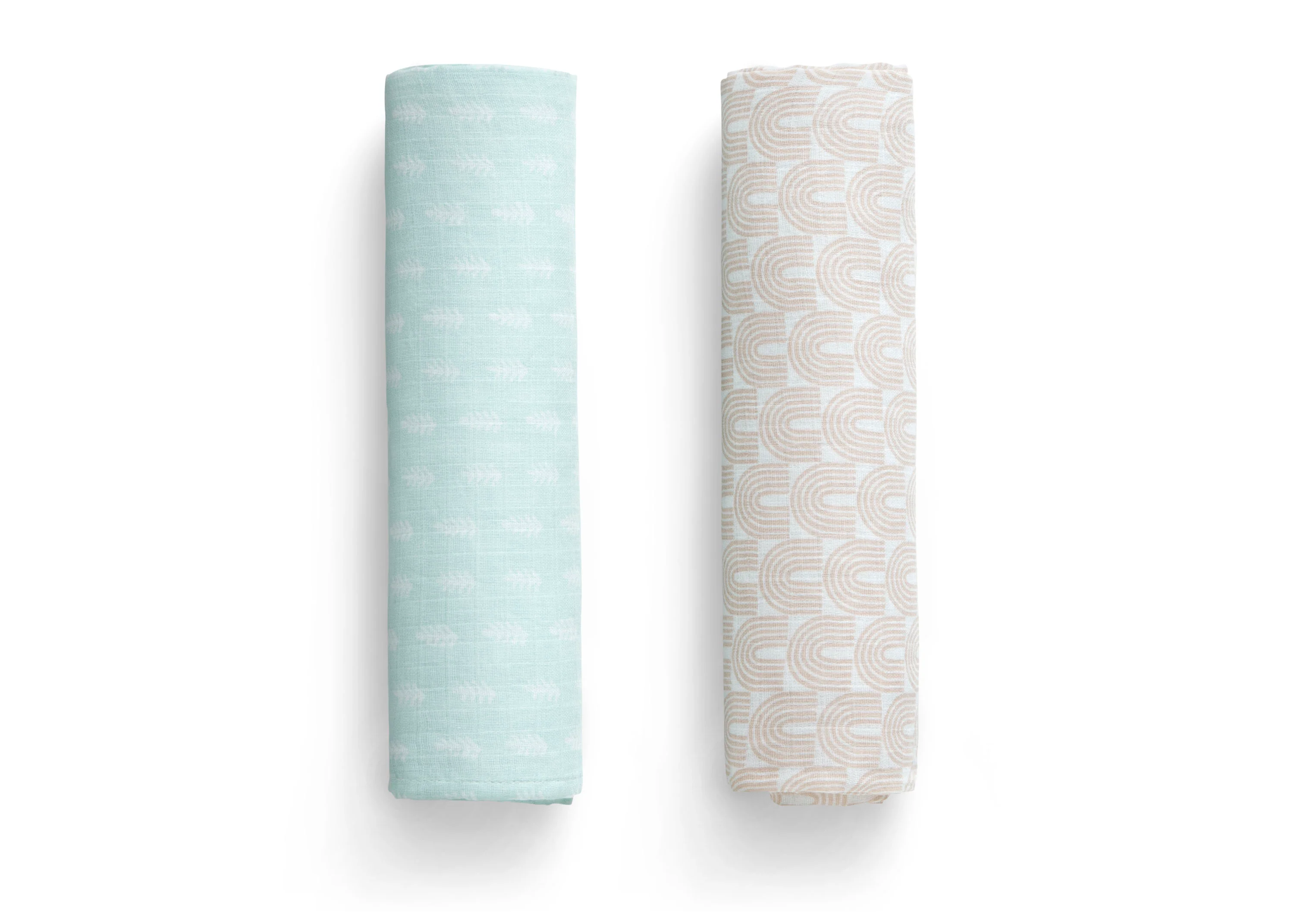 100% Cotton Muslin Baby Receiving Blankets - 2 Pack - Image 14