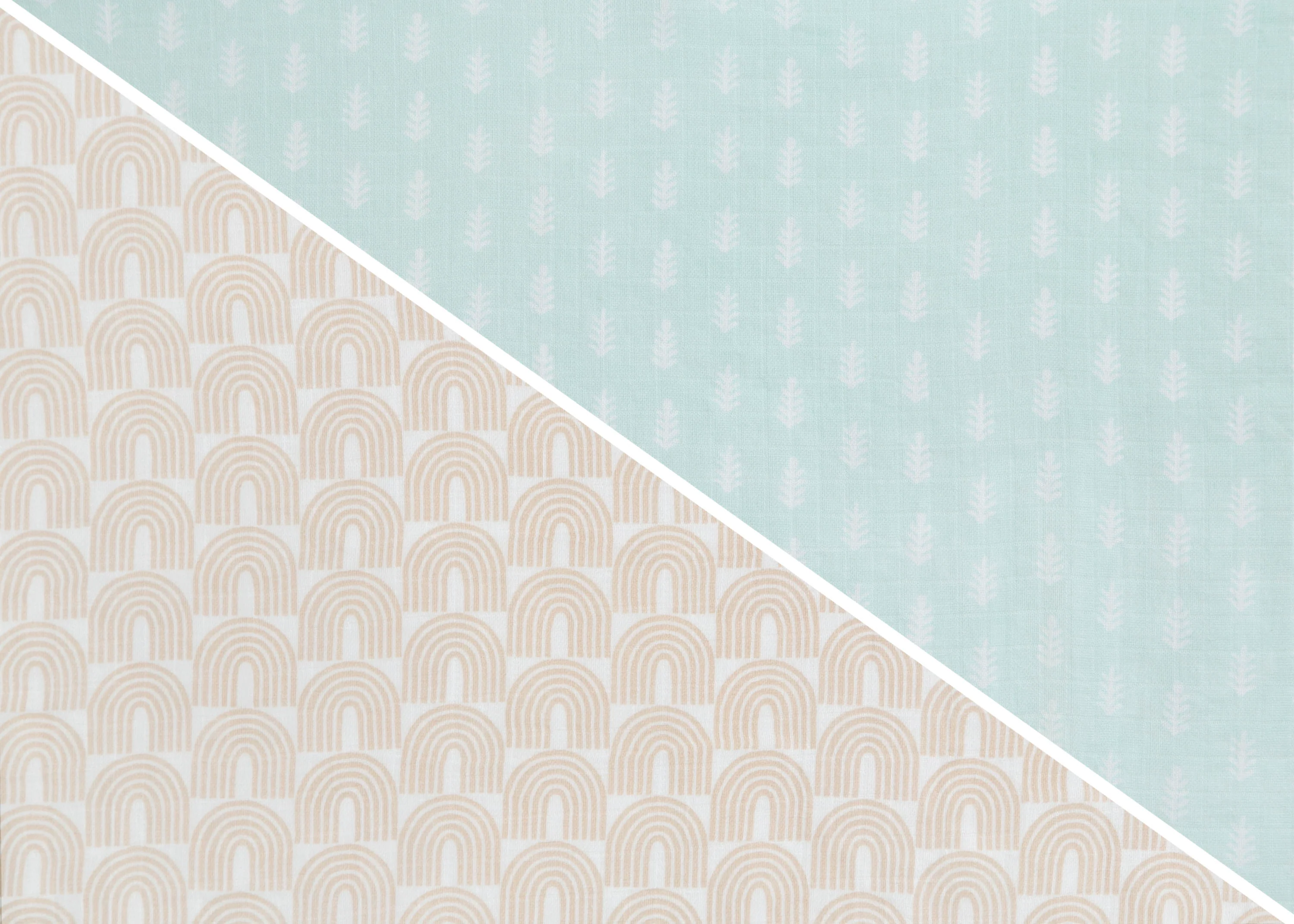 100% Cotton Muslin Baby Receiving Blankets - 2 Pack - Image 15