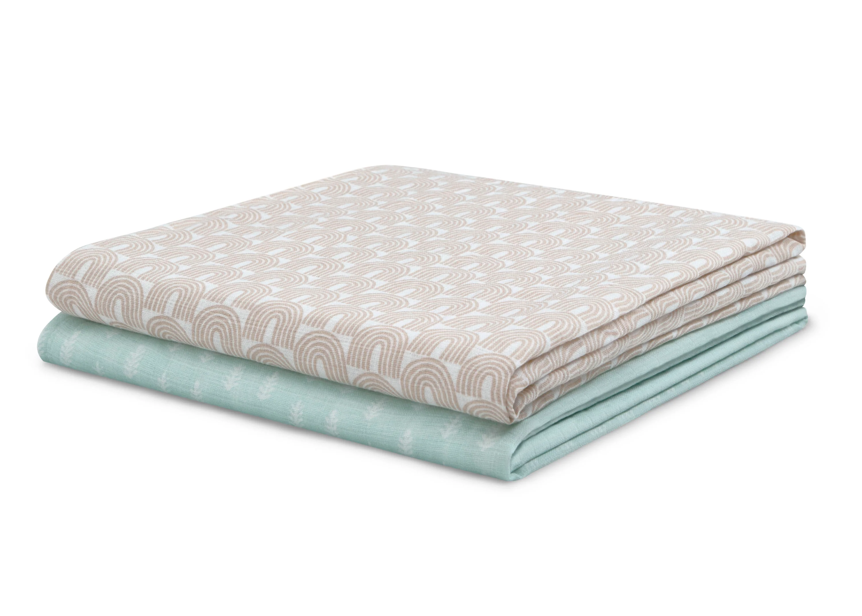 100% Cotton Muslin Baby Receiving Blankets - 2 Pack - Image 16