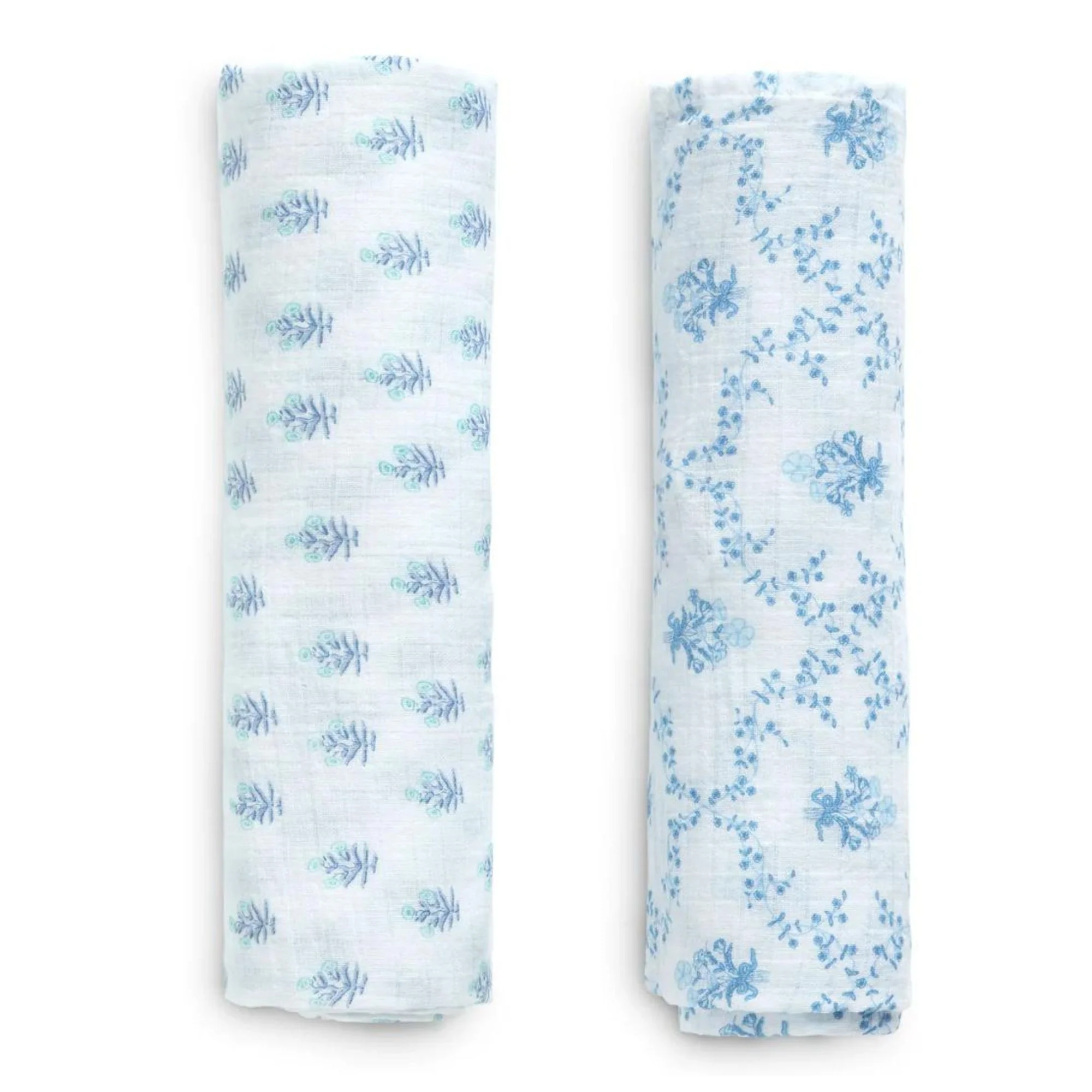 100% Cotton Muslin Baby Receiving Blankets - 2 Pack - Image 20