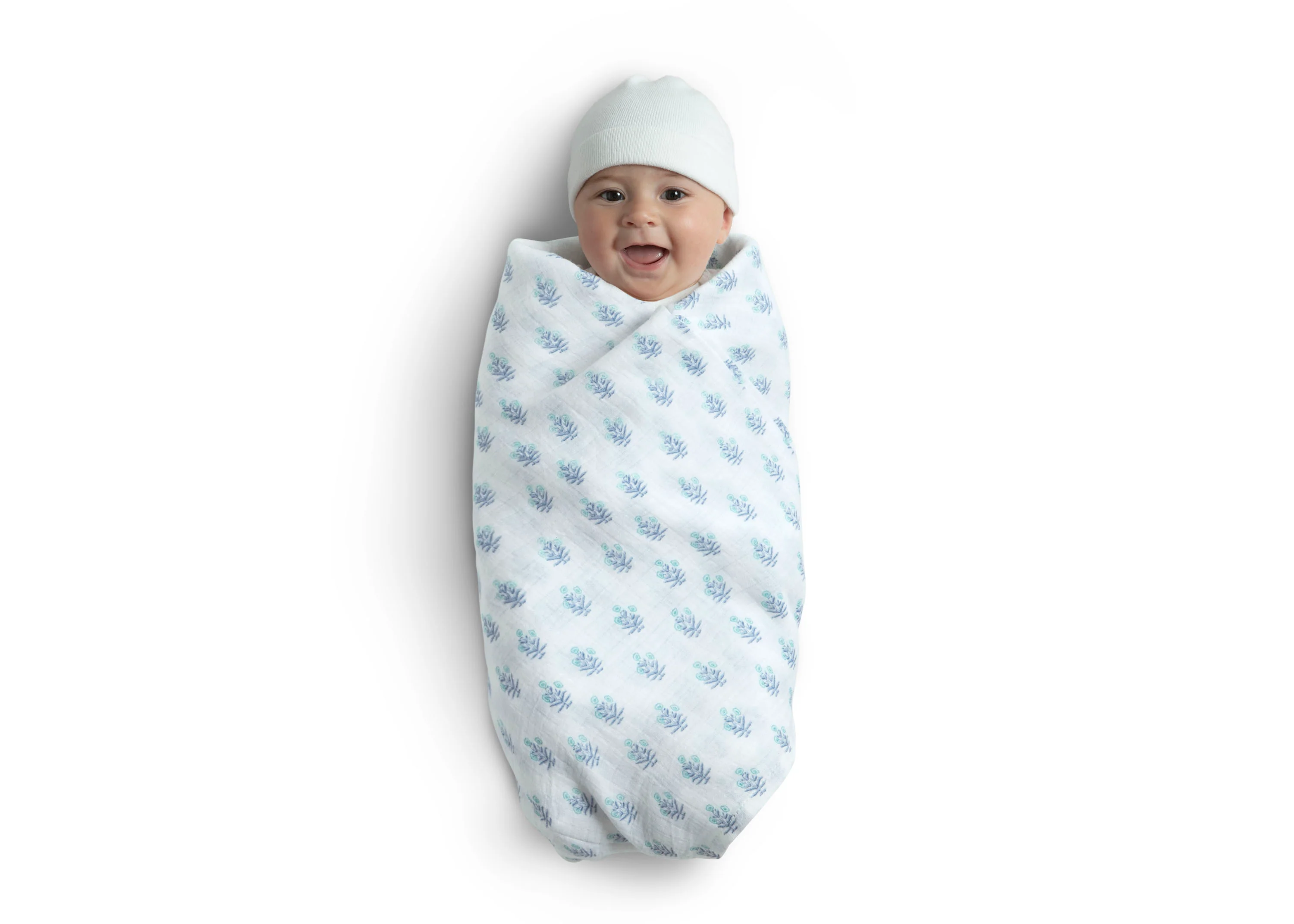 100% Cotton Muslin Baby Receiving Blankets - 2 Pack - Image 7
