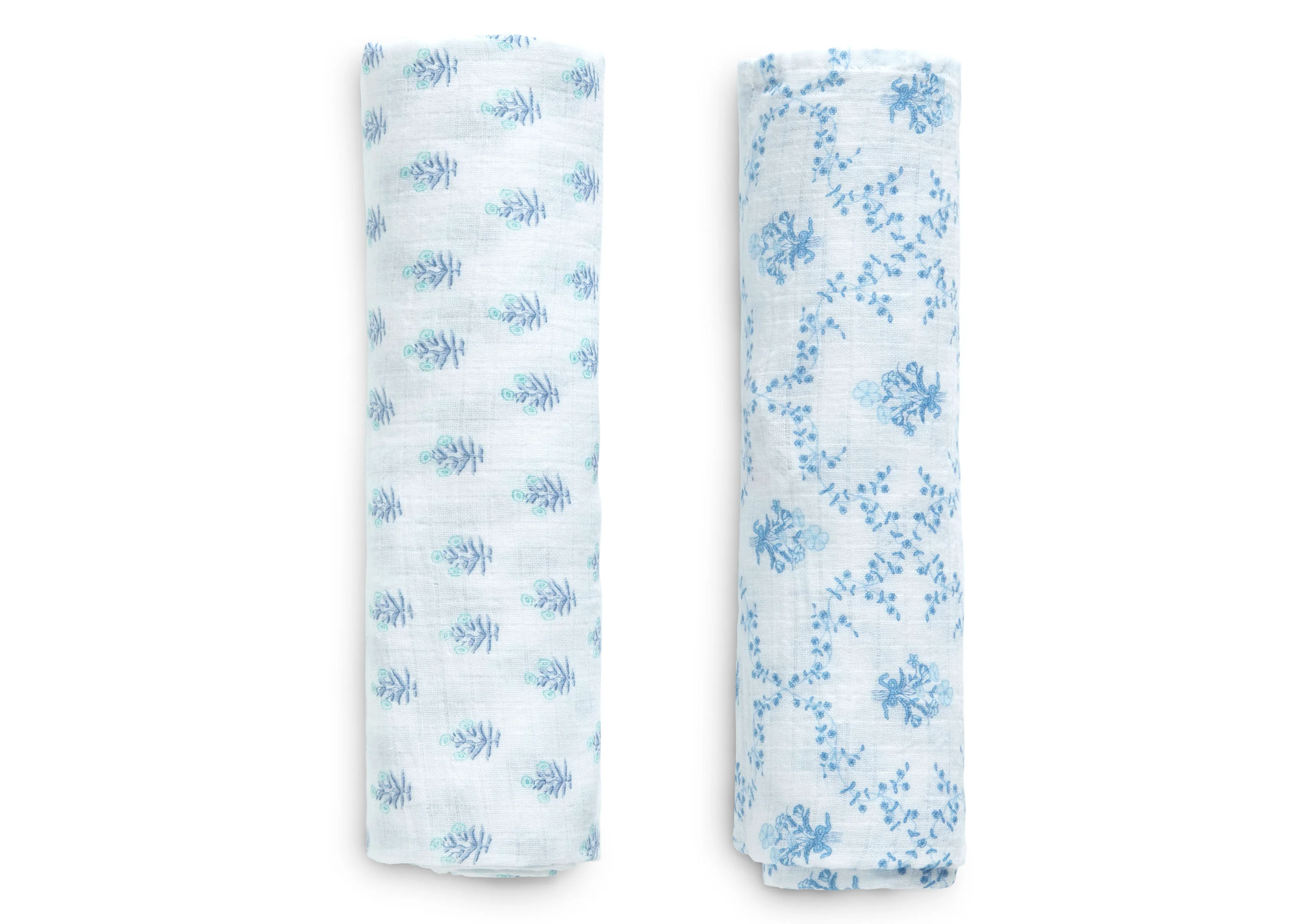 100% Cotton Muslin Baby Receiving Blankets - 2 Pack - Image 8