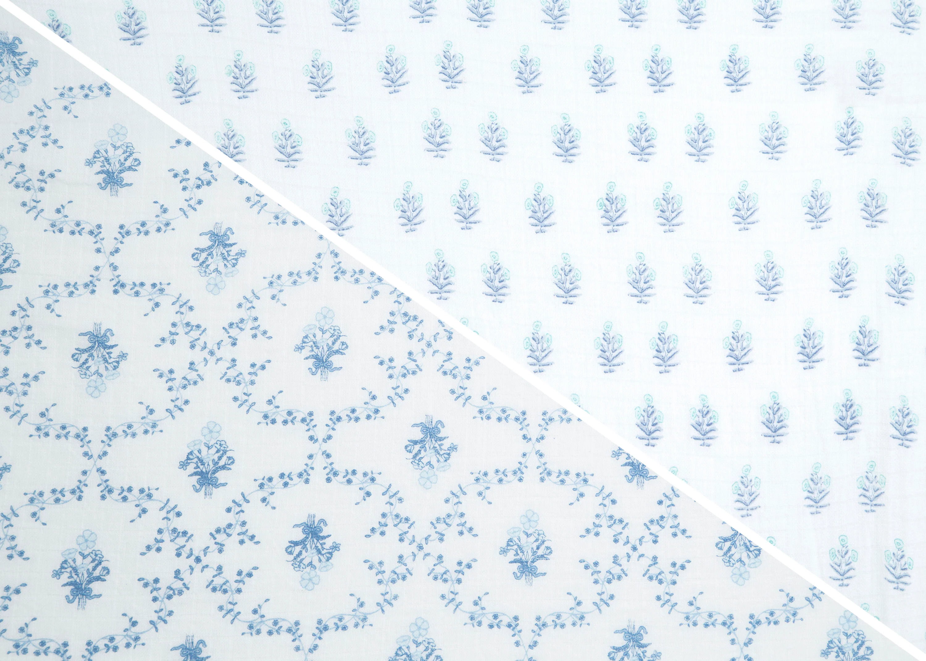 100% Cotton Muslin Baby Receiving Blankets - 2 Pack - Image 9