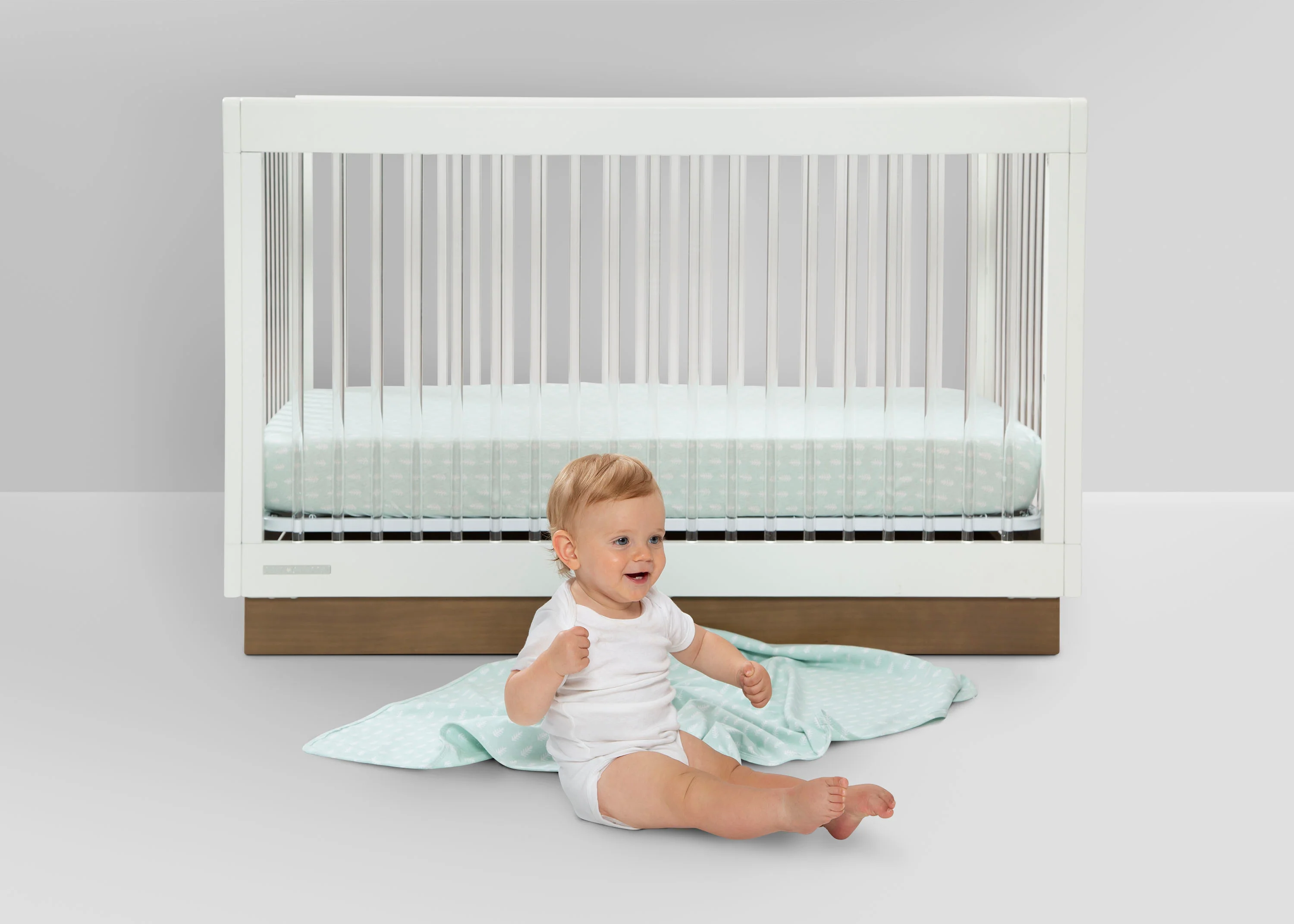 100% Organic Cotton Fitted Crib Sheets - 3 Pack - Image 15