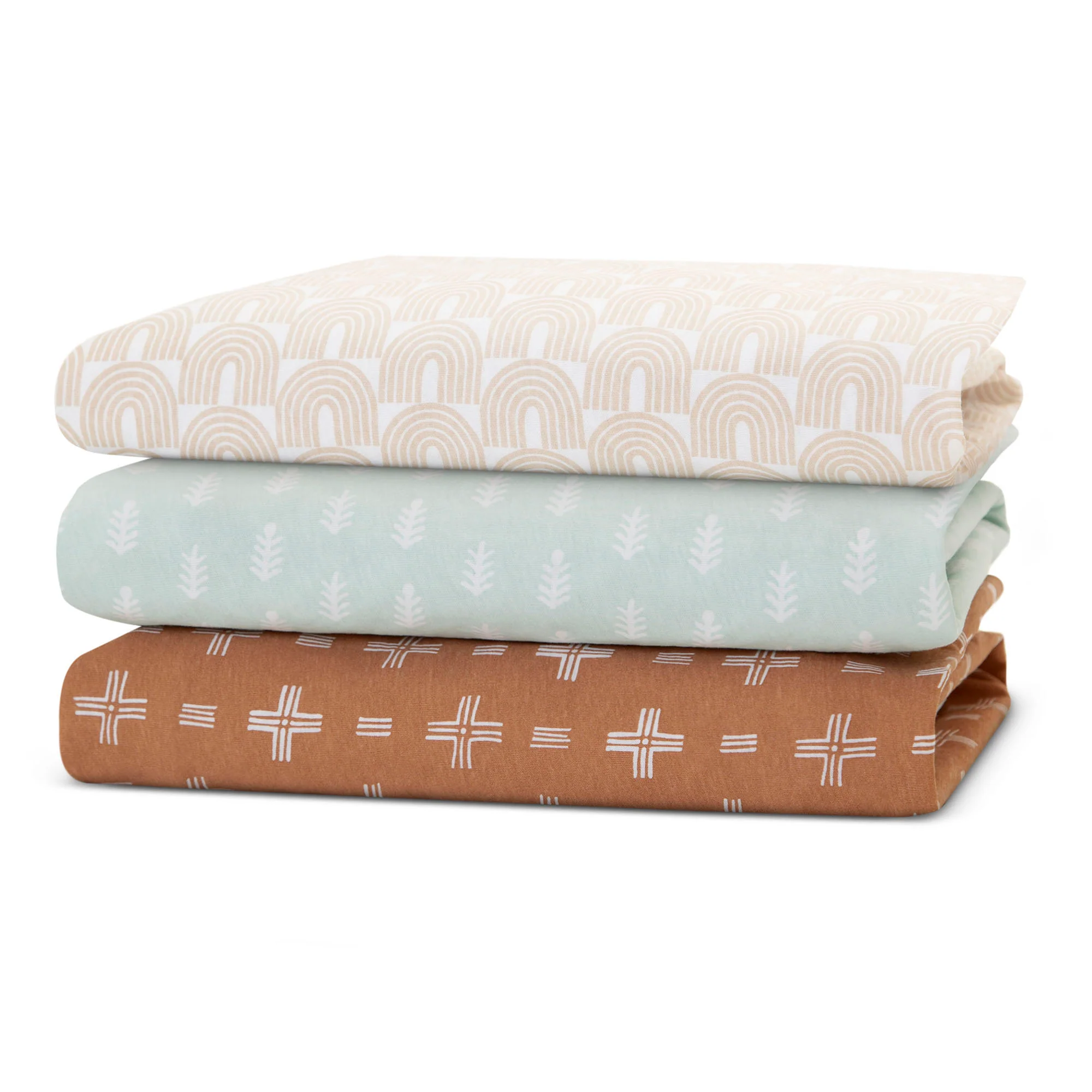 100% Organic Cotton Fitted Crib Sheets - 3 Pack - Image 21