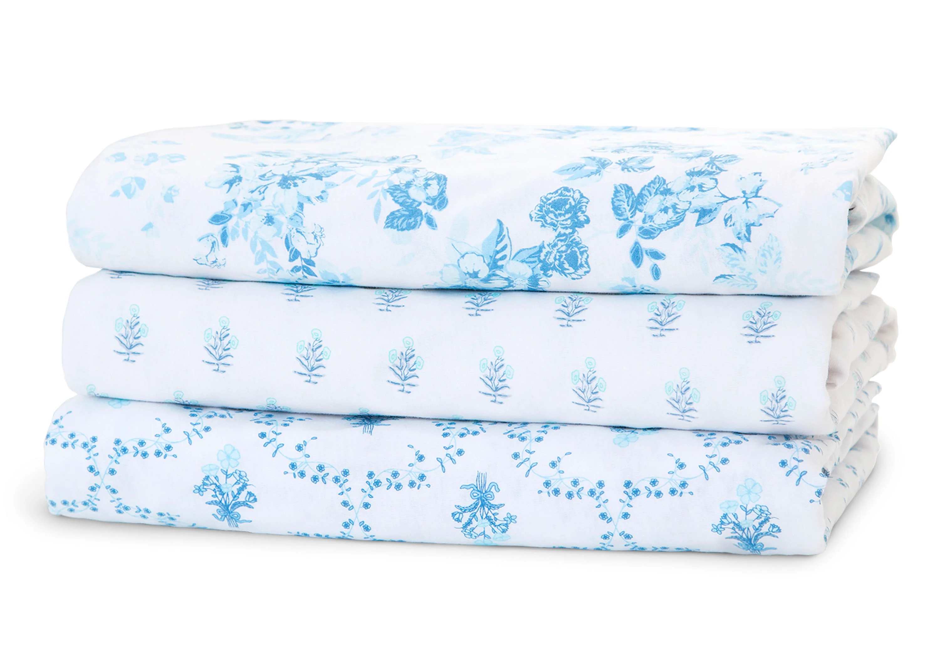 100% Organic Cotton Fitted Crib Sheets - 3 Pack - Image 5