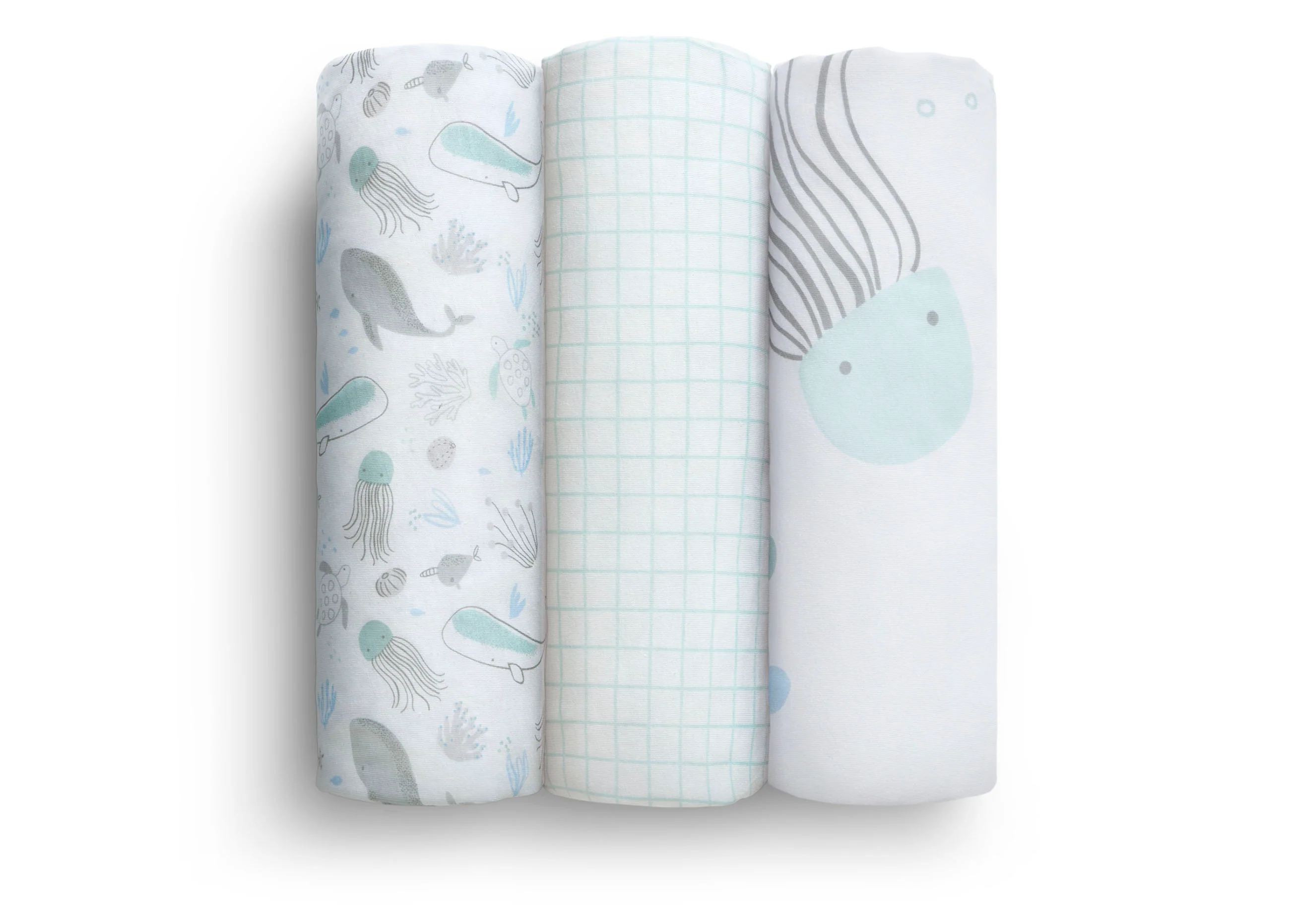 100% Organic Cotton Fitted Crib Sheets - 3 Pack - Image 9