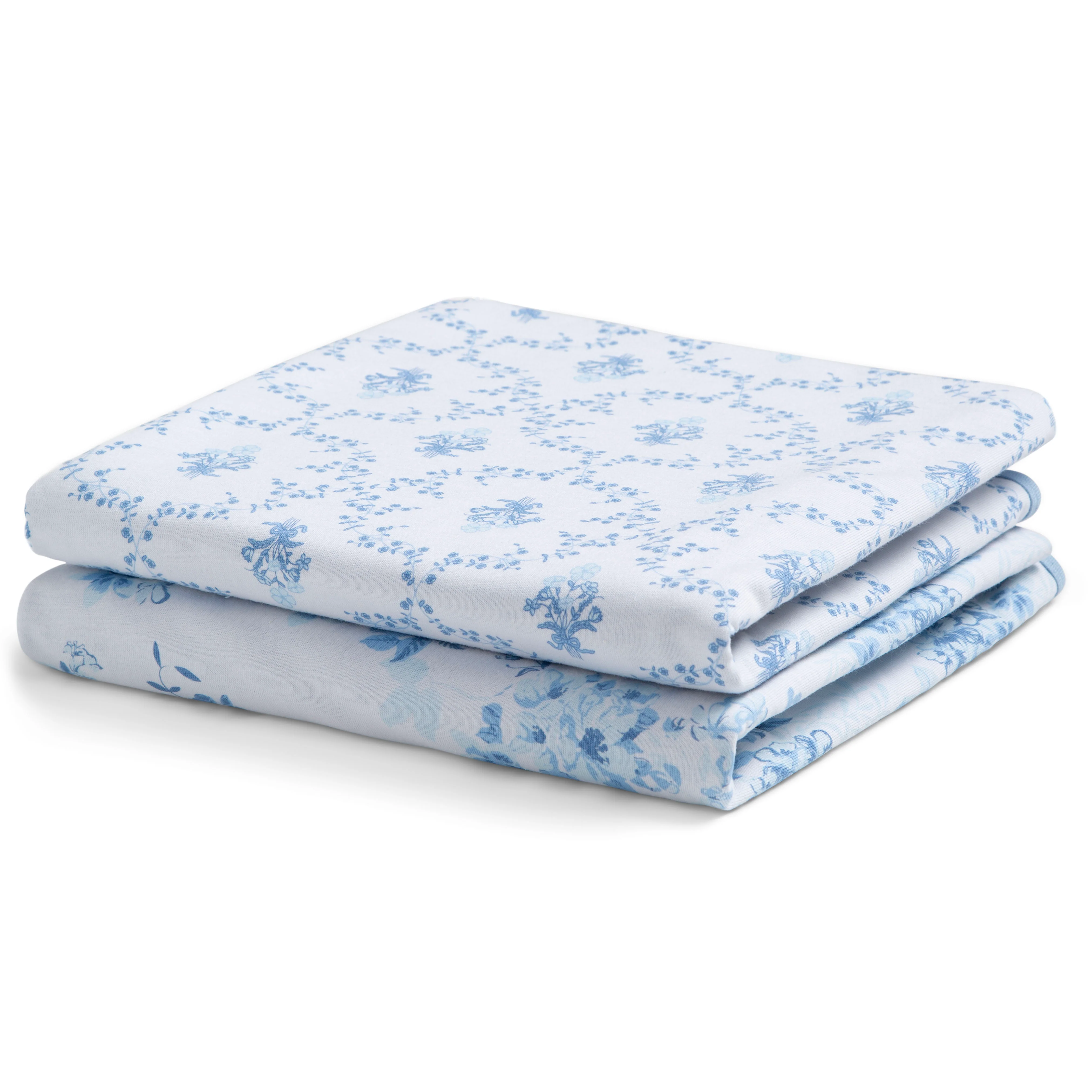 100% Organic Jersey Cotton Baby Receiving Blankets - 2 Pack - Image 12
