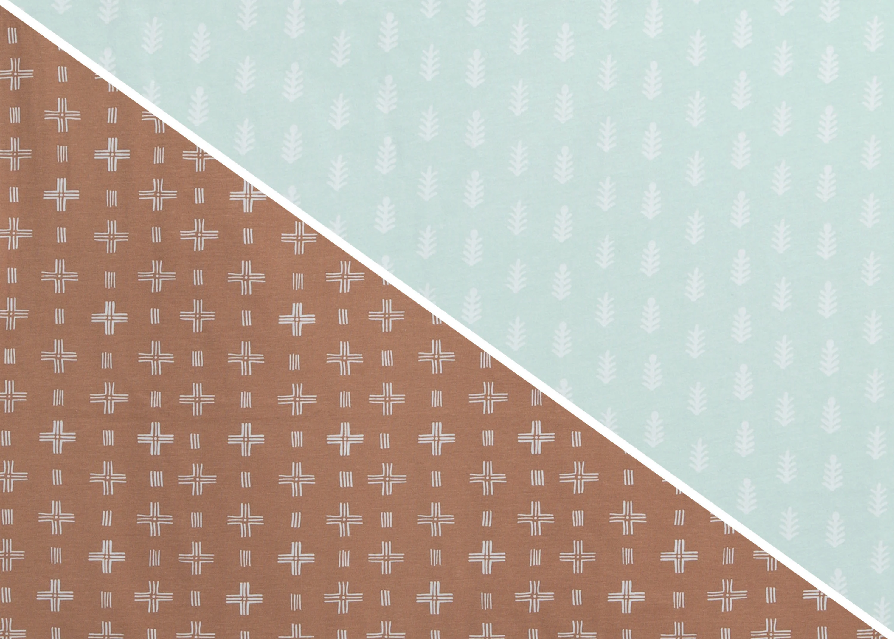 100% Organic Jersey Cotton Baby Receiving Blankets - 2 Pack - Image 3