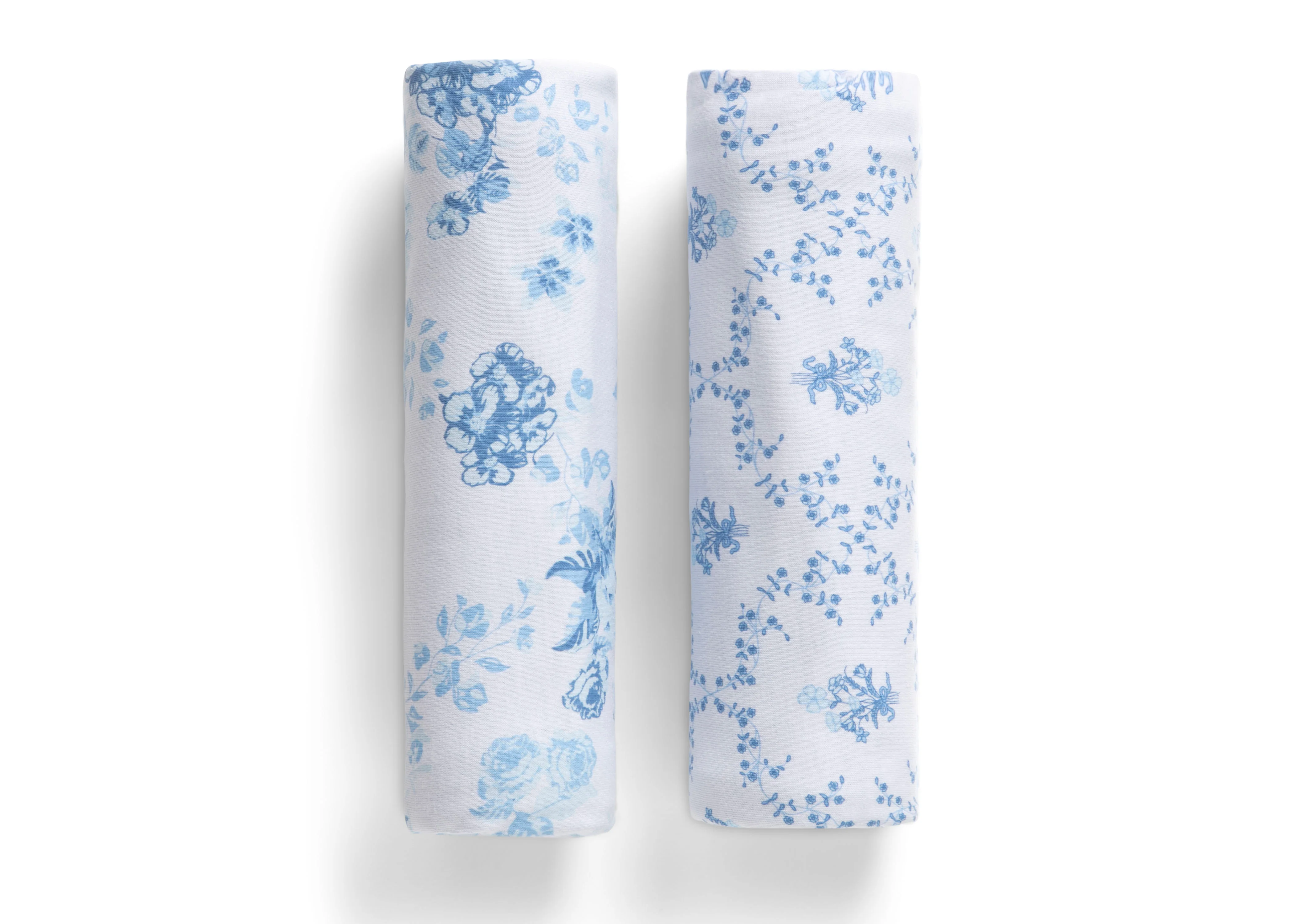 100% Organic Jersey Cotton Baby Receiving Blankets - 2 Pack - Image 8