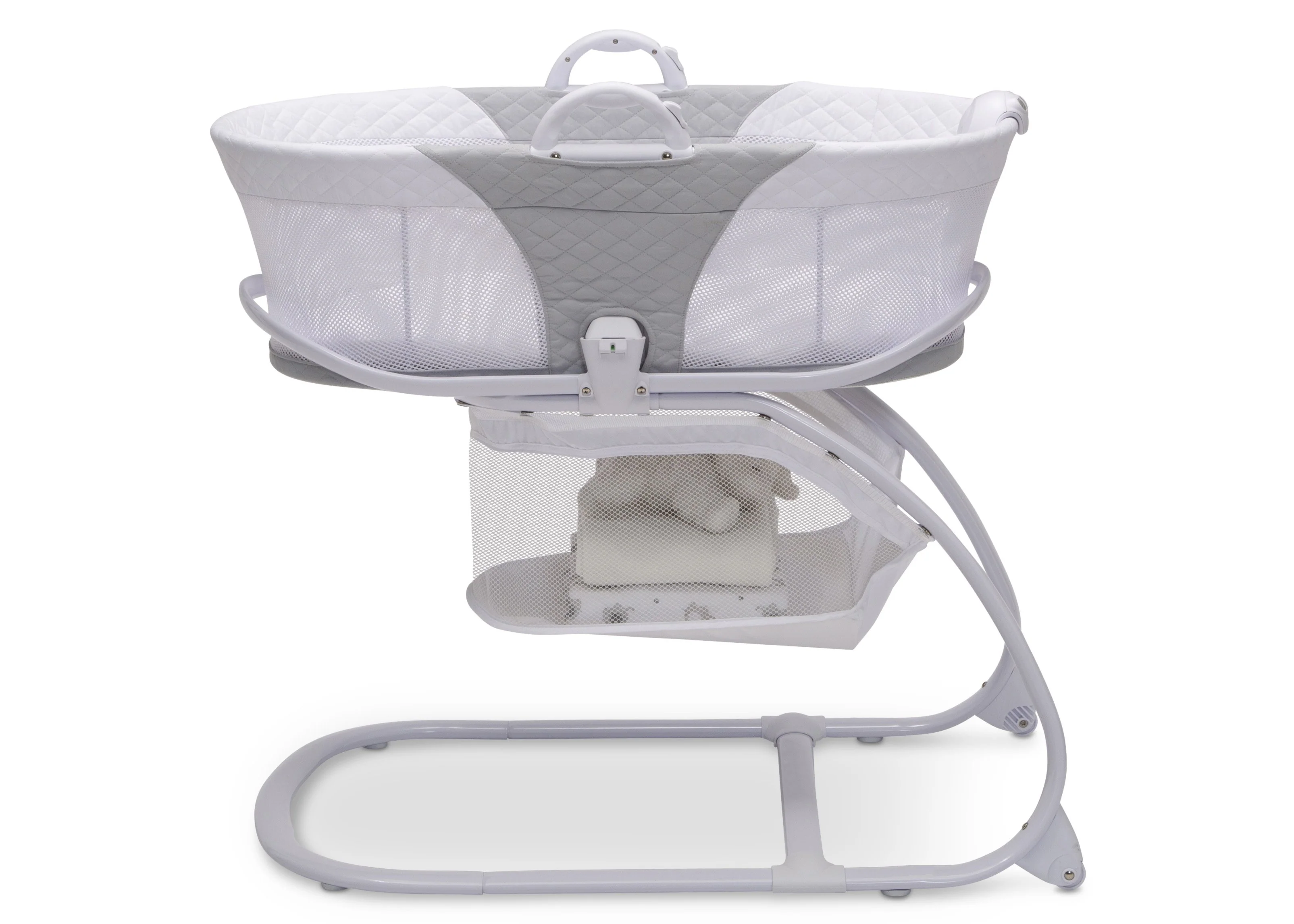 2-in-1 Moses Basket Bedside Bassinet Sleeper - Image 4