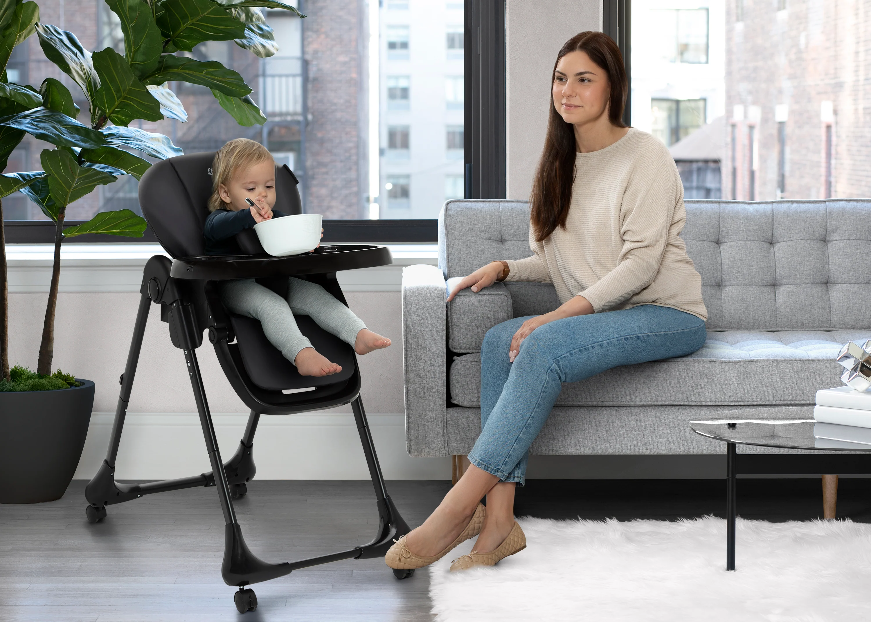2-in-1 SlimFold High Chair for Babies and Toddler - Image 16