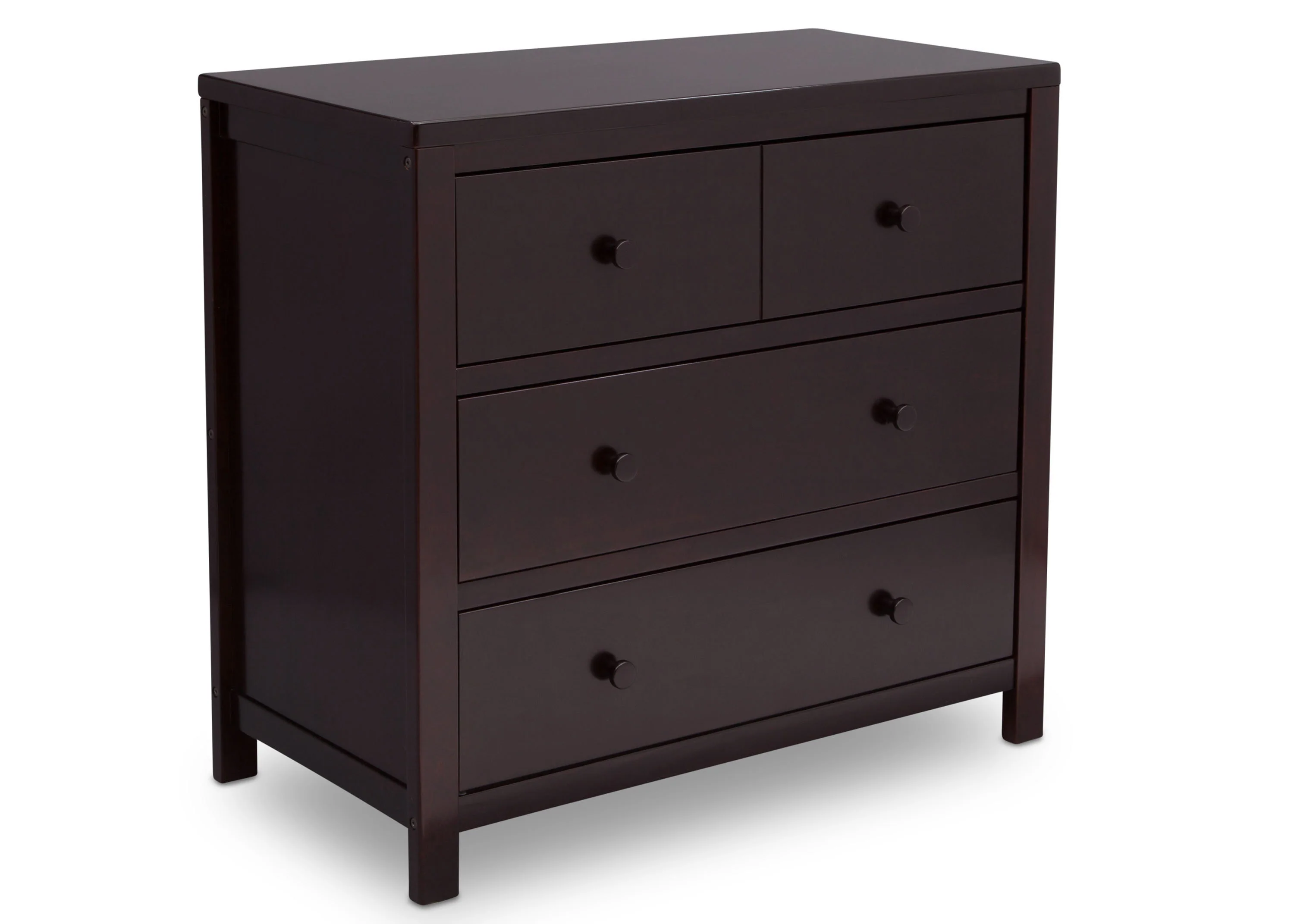 3 Drawer Dresser with Interlocking Drawers - Image 3