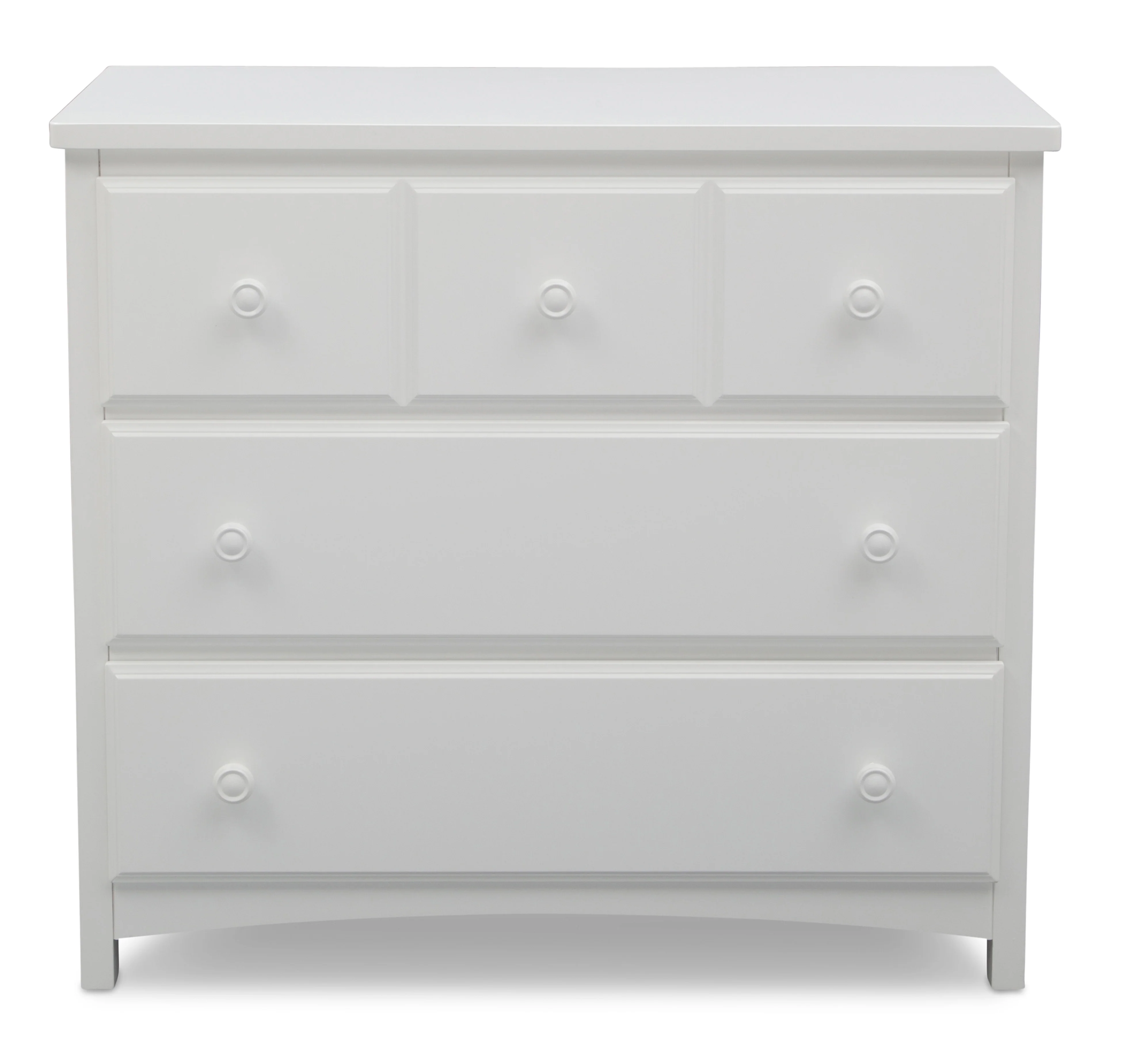 3 Drawer Dresser with Interlocking Drawers - Image 15