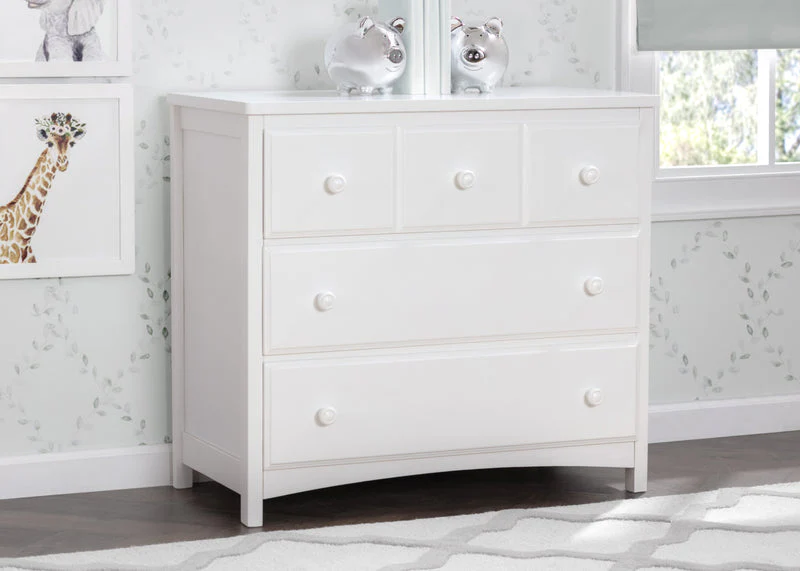 3 Drawer Dresser with Interlocking Drawers - Image 26