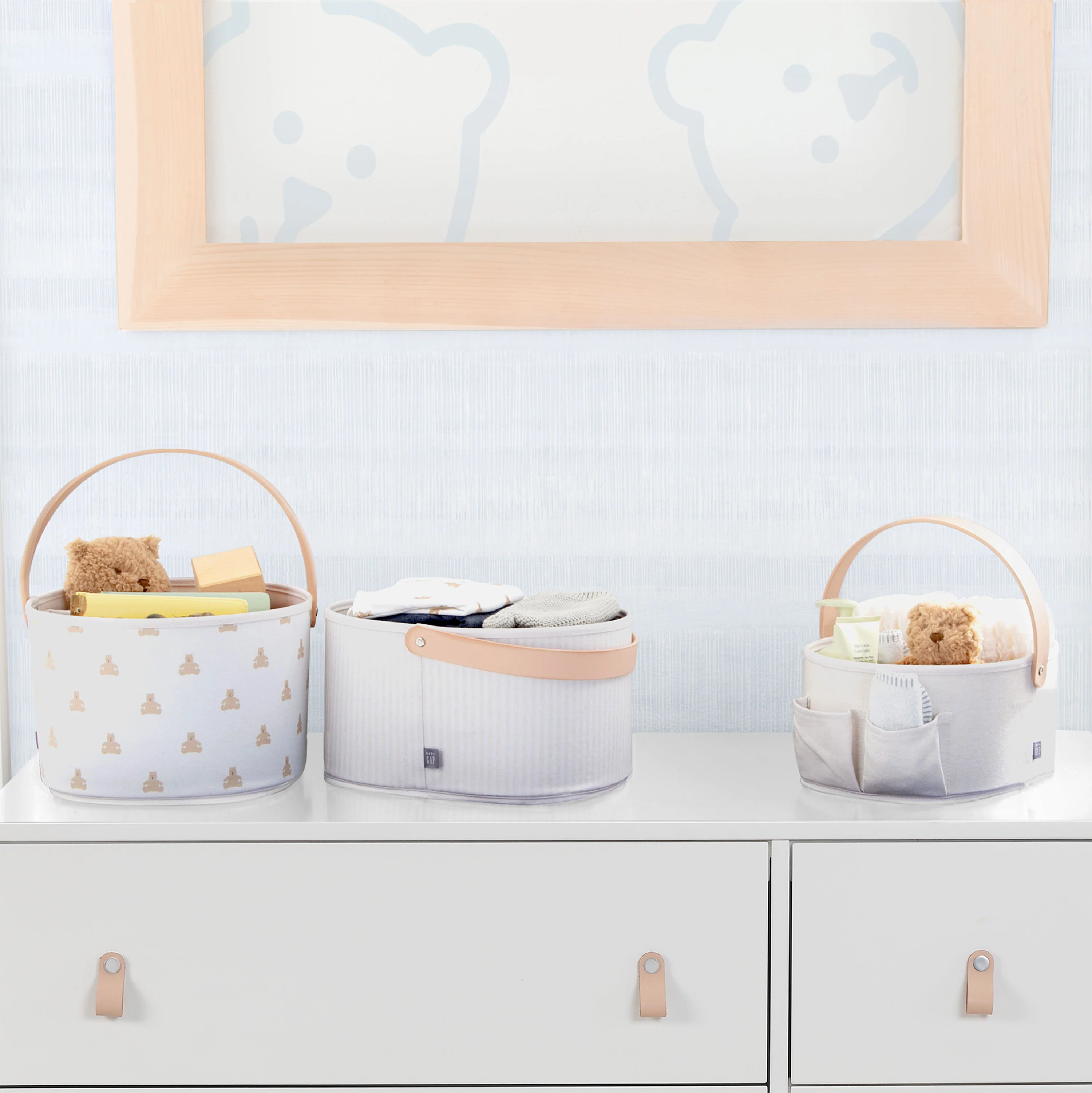 babyGap 3-Pack Nested Fabric Storage Bins with Handles - Image 13