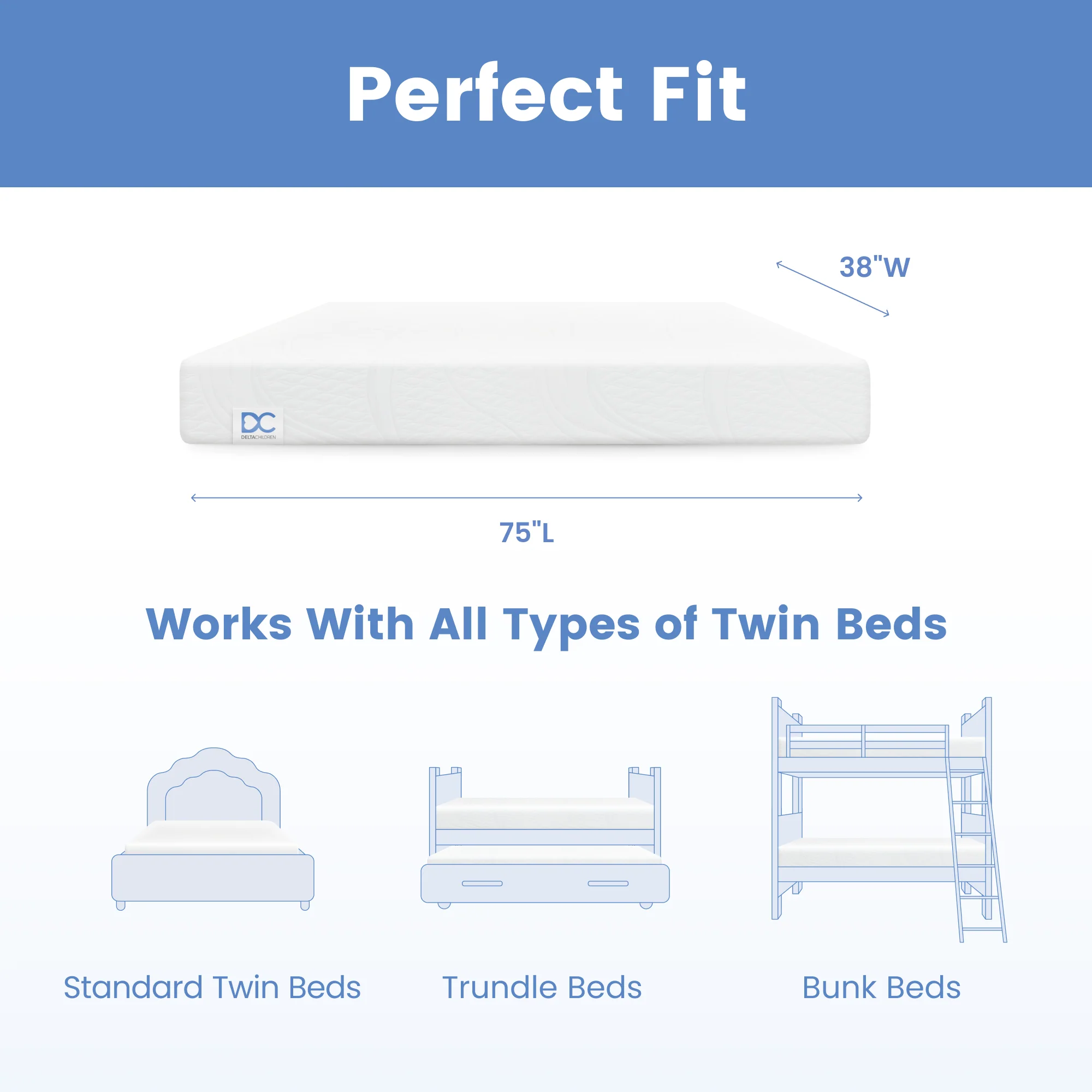 Dream 6-inch Memory Foam Twin Mattress - Image 4