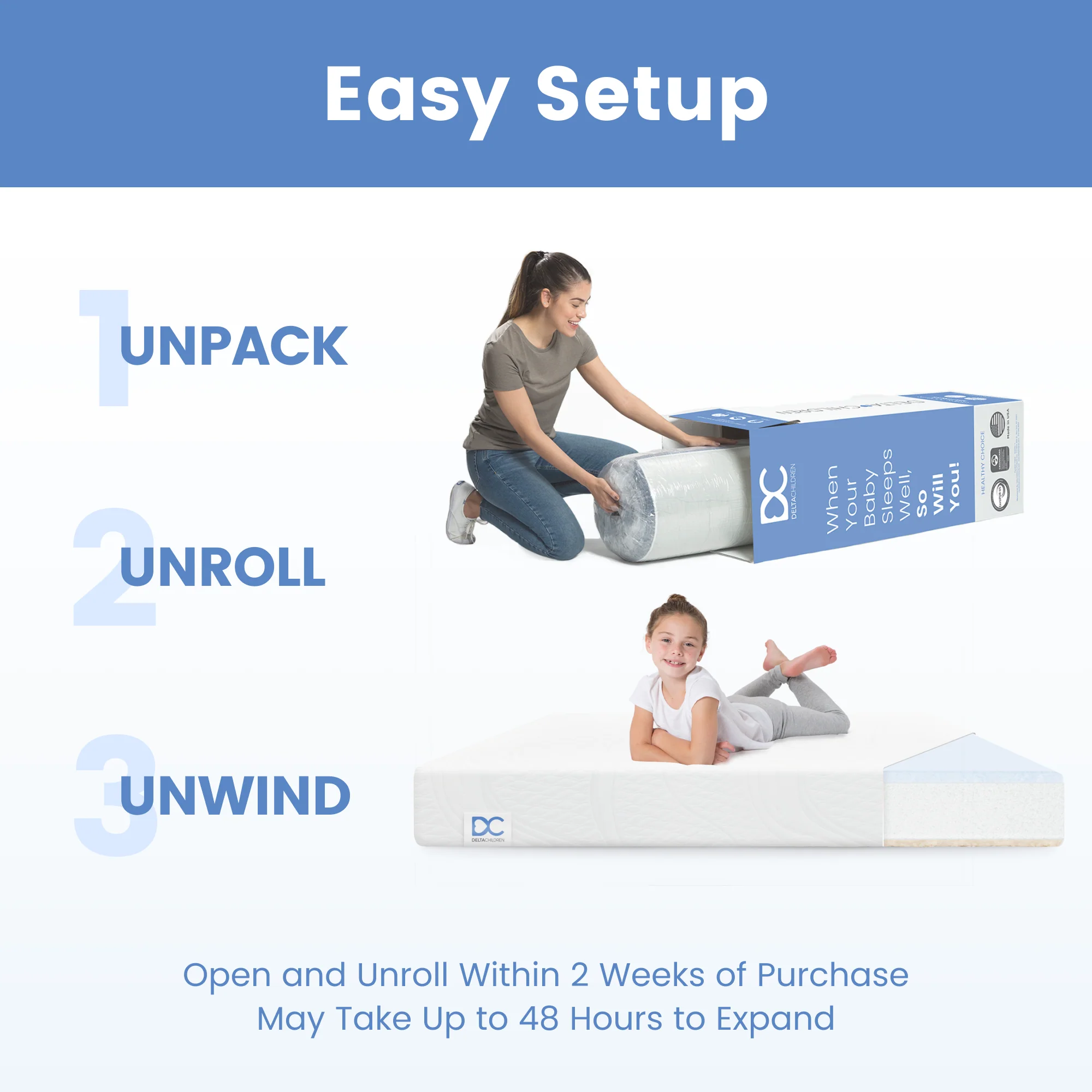 Dream 6-inch Memory Foam Twin Mattress - Image 5