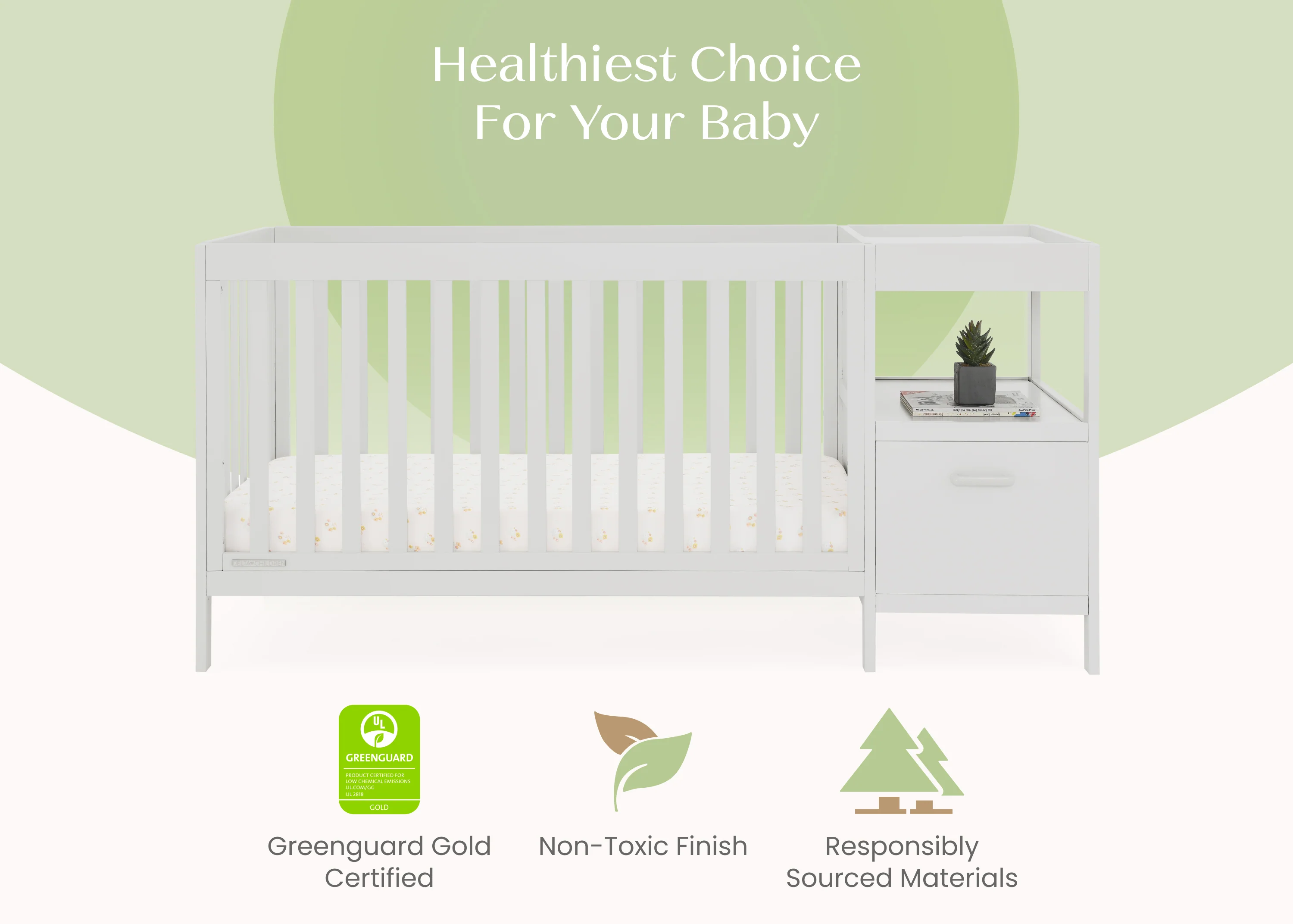 Alice 5-in-1 Convertible Crib and Changer - Image 20