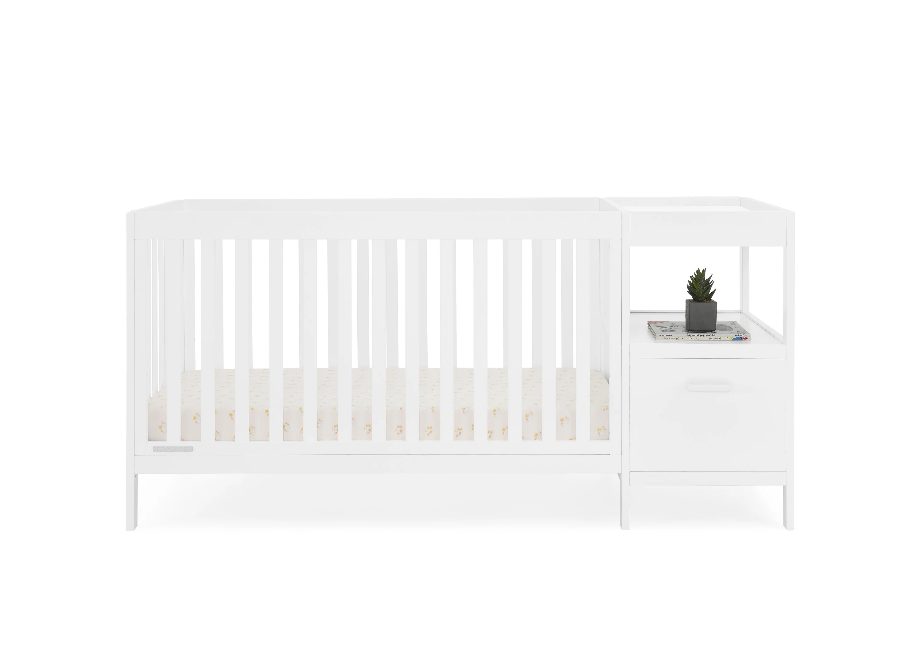 Alice 5-in-1 Convertible Crib and Changer - Image 9
