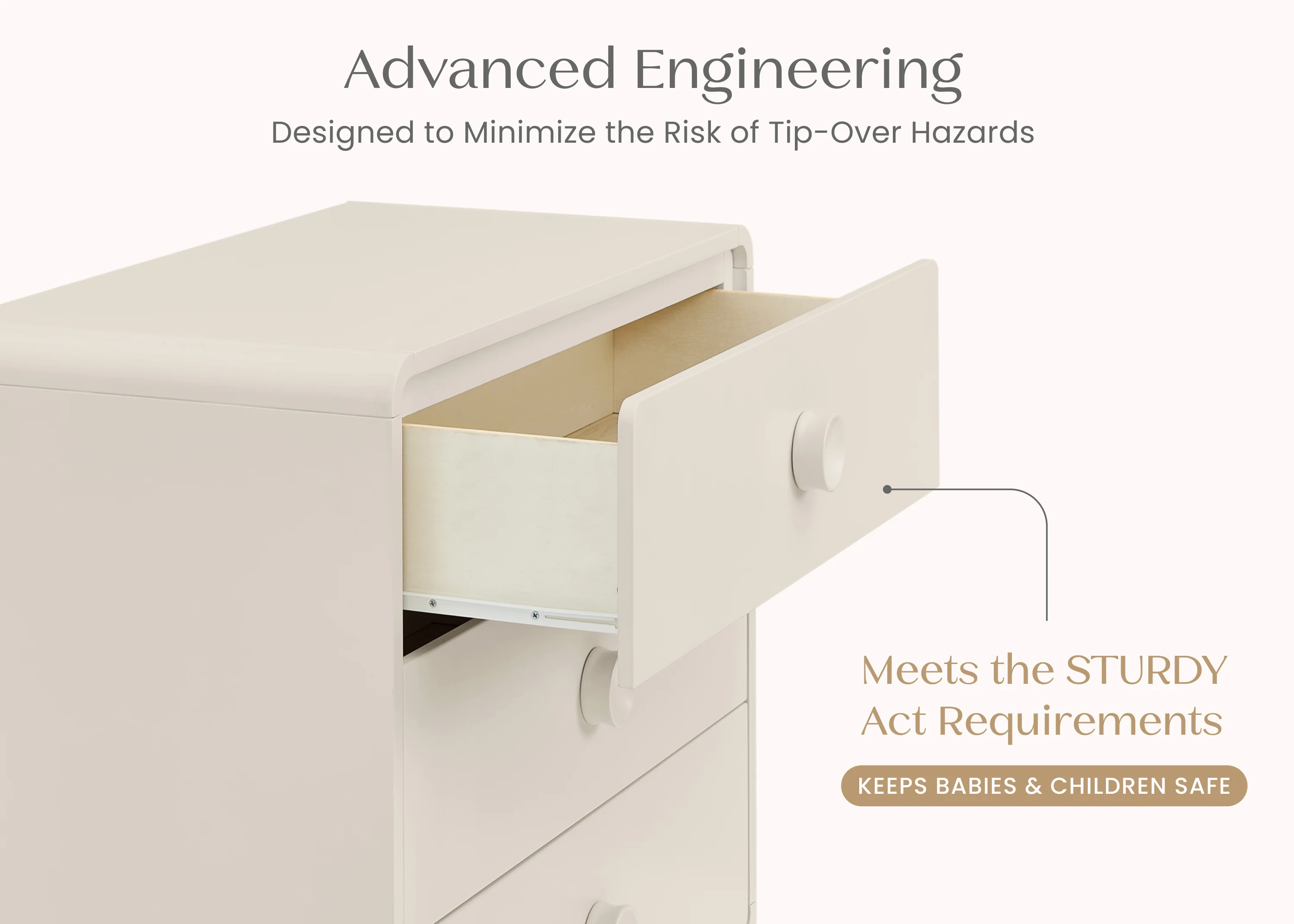 Ari 3 Drawer Dresser with Changing Top - Image 19