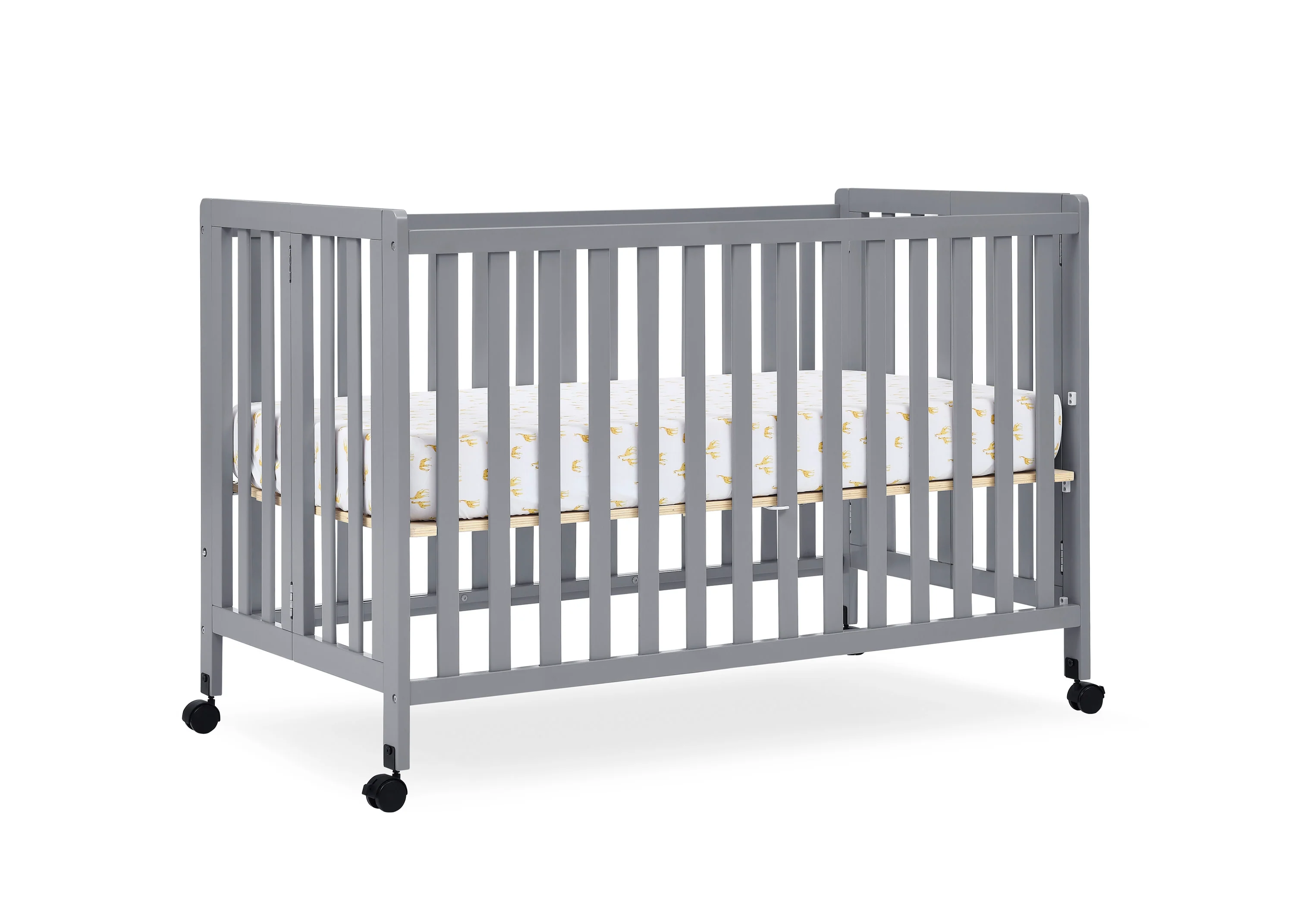 Aria Full Size Portable Folding Crib - Image 29