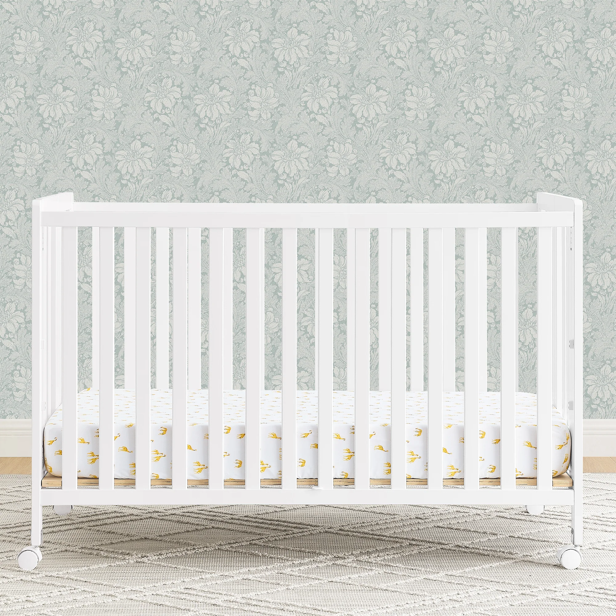 Aria Full Size Portable Folding Crib - Image 33