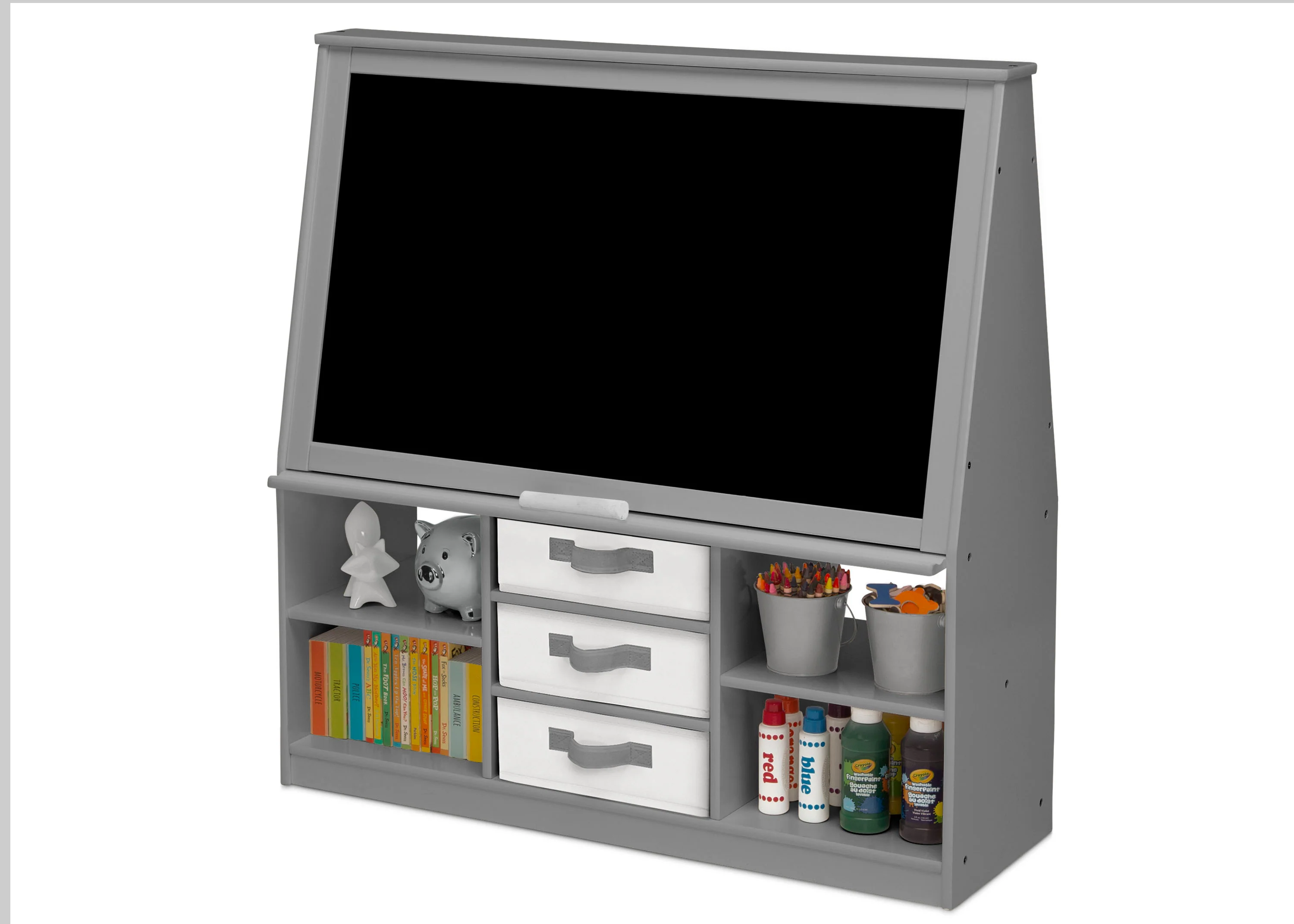 At-Home Artist Center – Deluxe Double-Sided Easel & Storage Unit - Image 4