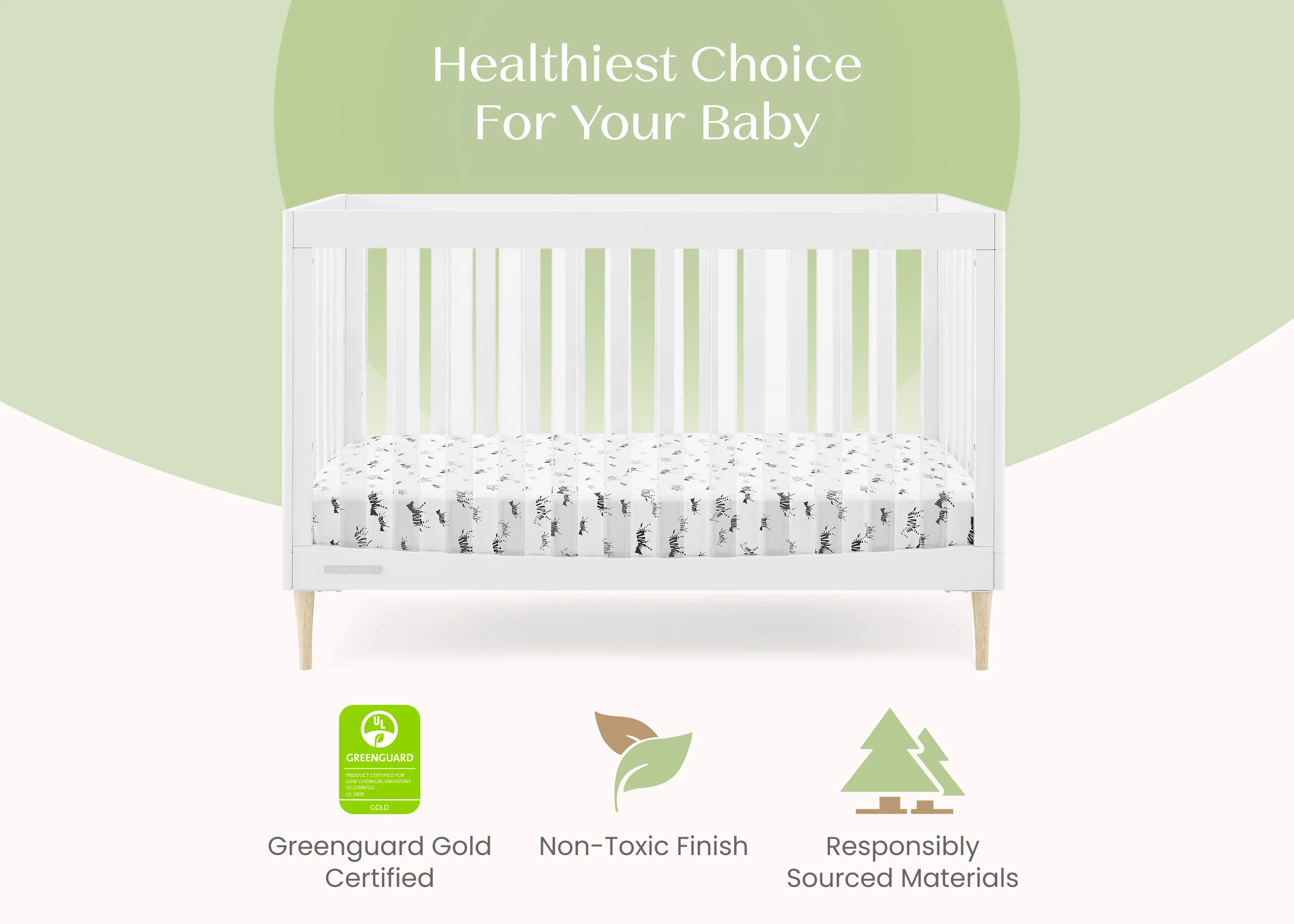 Austin Acrylic 4-in-1 Convertible Crib - Image 20