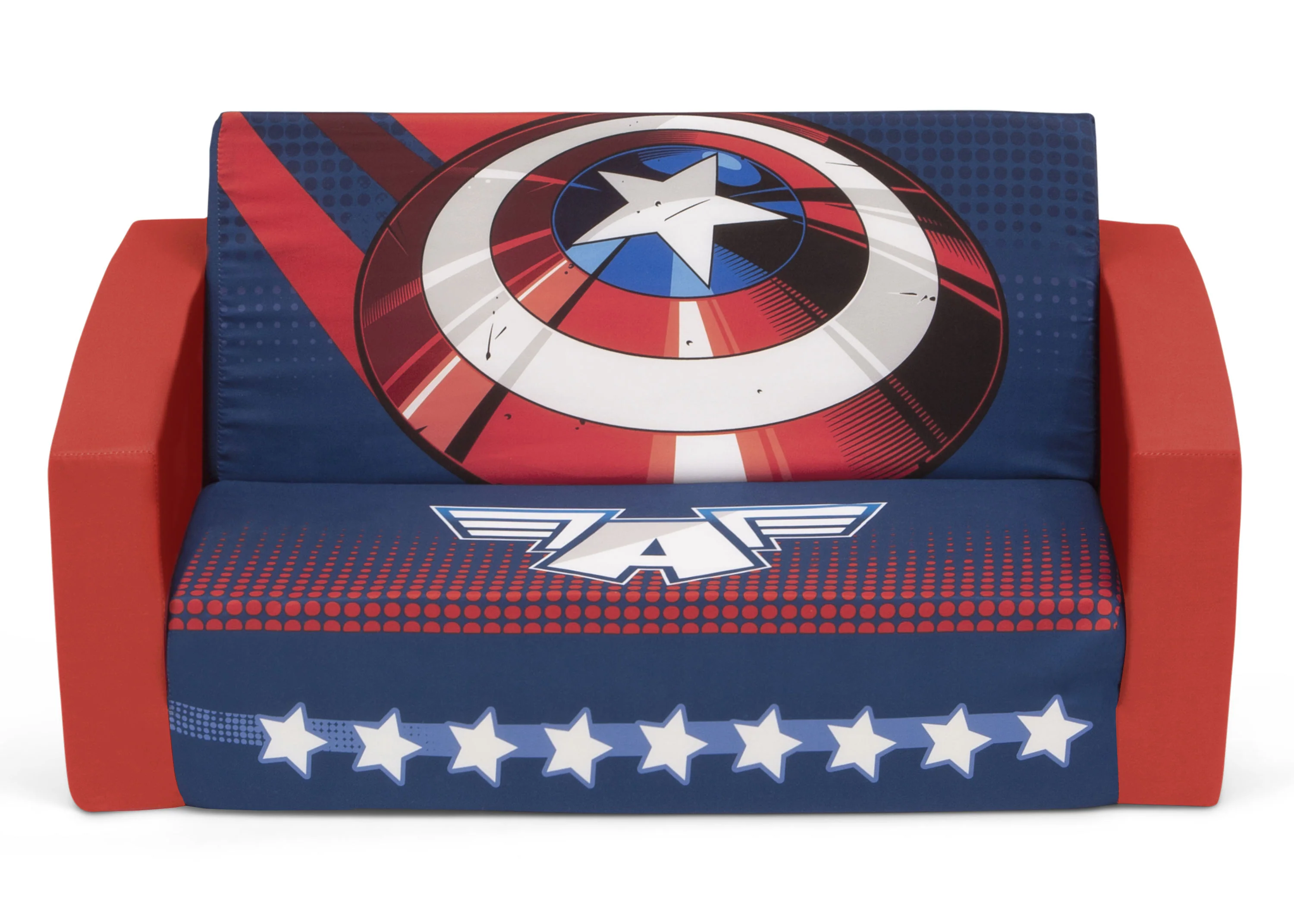 Avengers Cozee Flip-Out Sofa - 2-in-1 Convertible Sofa to Lounger for Kids - Image 2