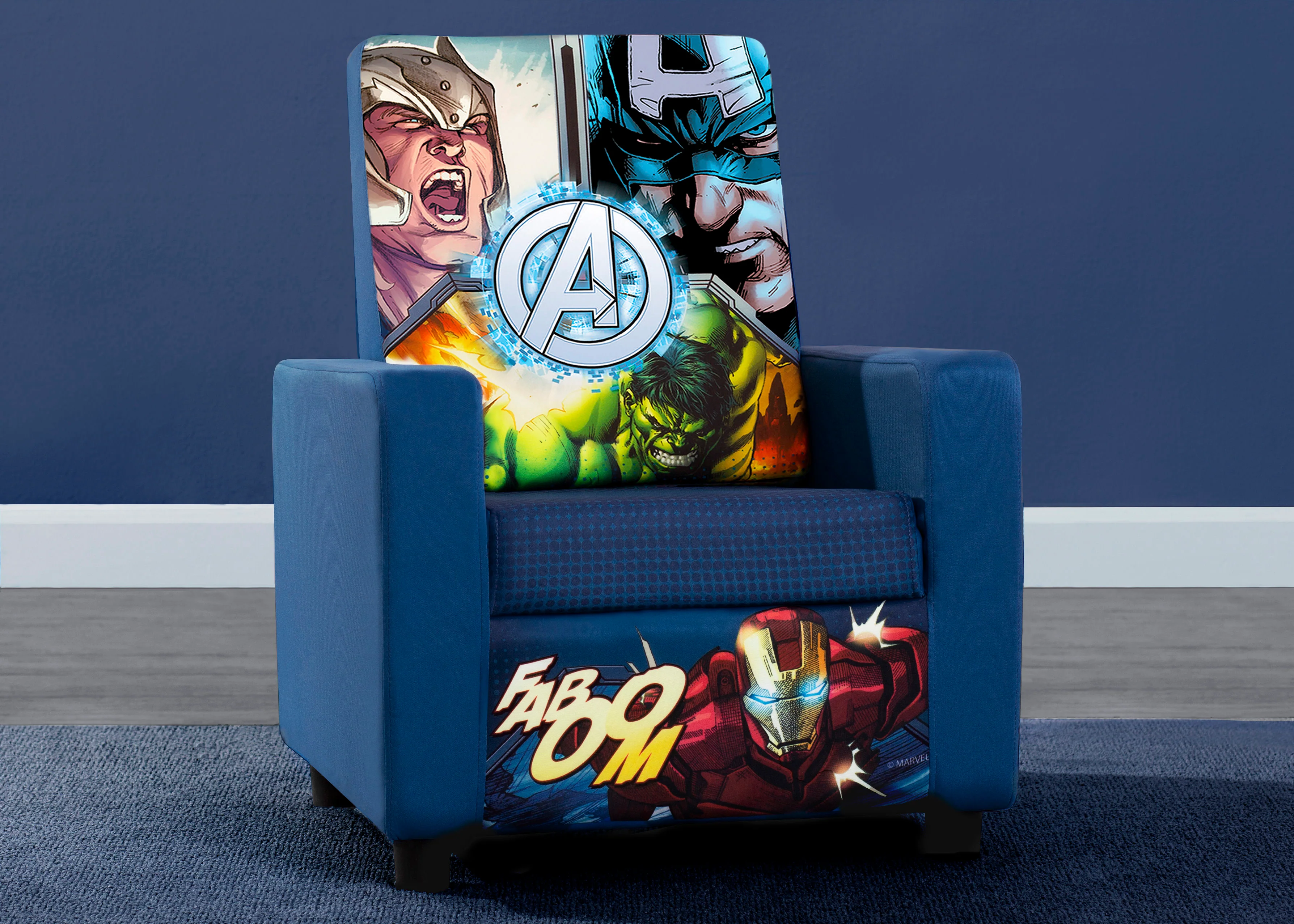 Avengers High Back Upholstered Chair
