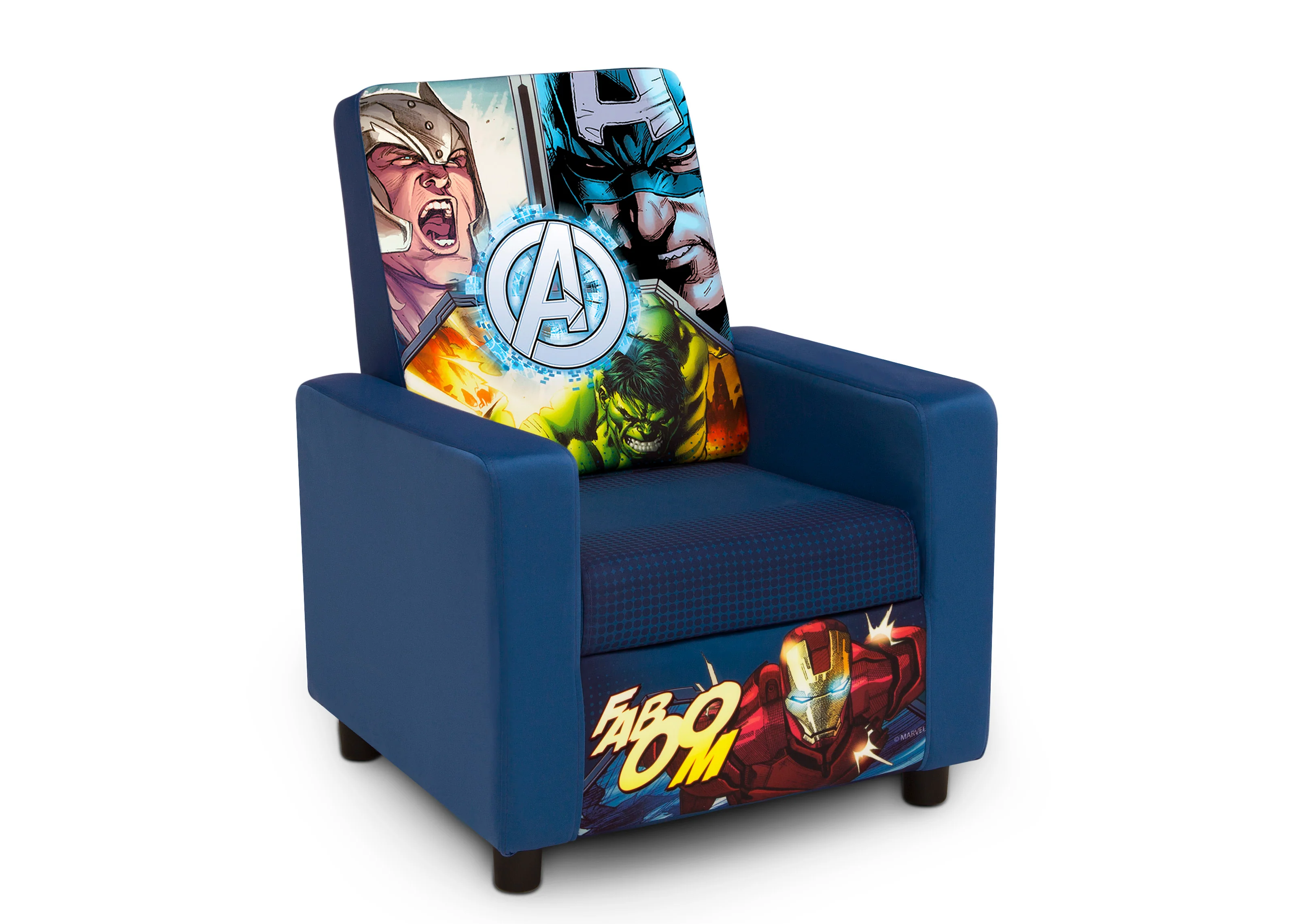 Avengers High Back Upholstered Chair - Image 3