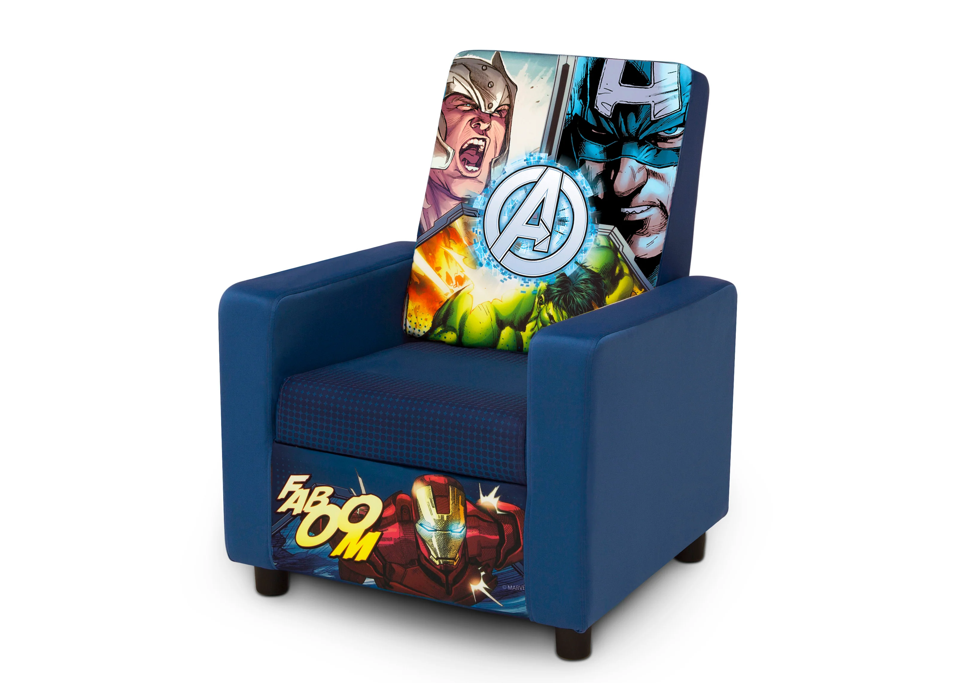 Avengers High Back Upholstered Chair - Image 4