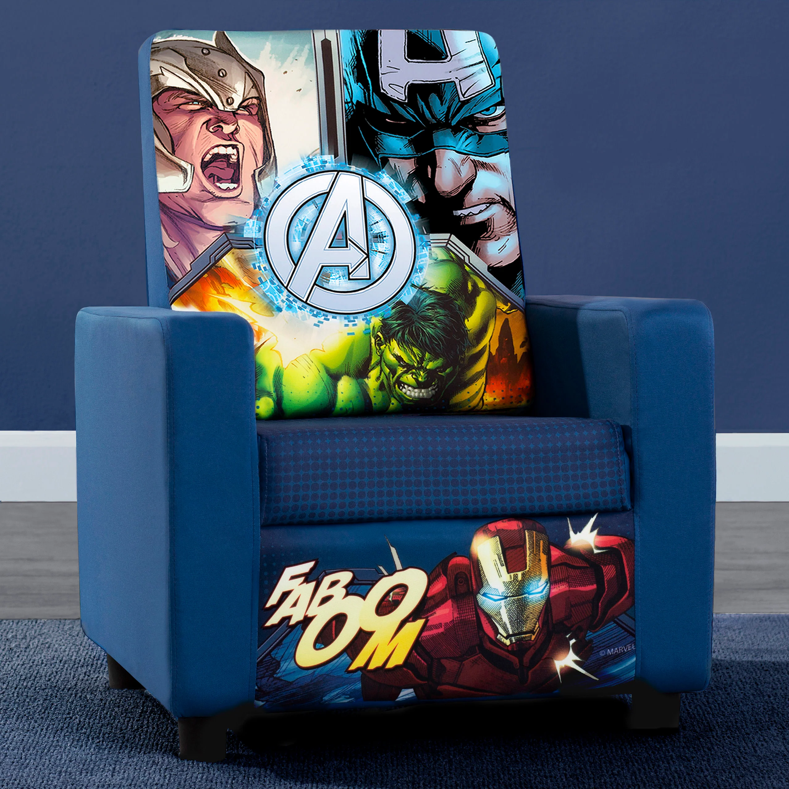 Avengers High Back Upholstered Chair - Image 5