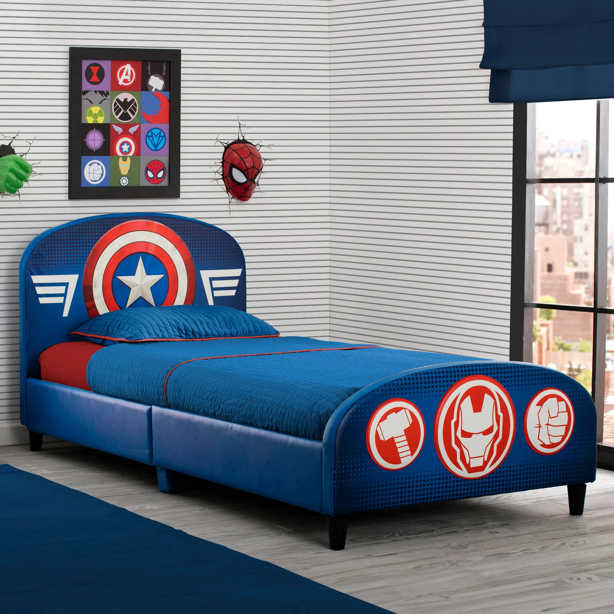 Avengers Upholstered Twin Bed - Image 8