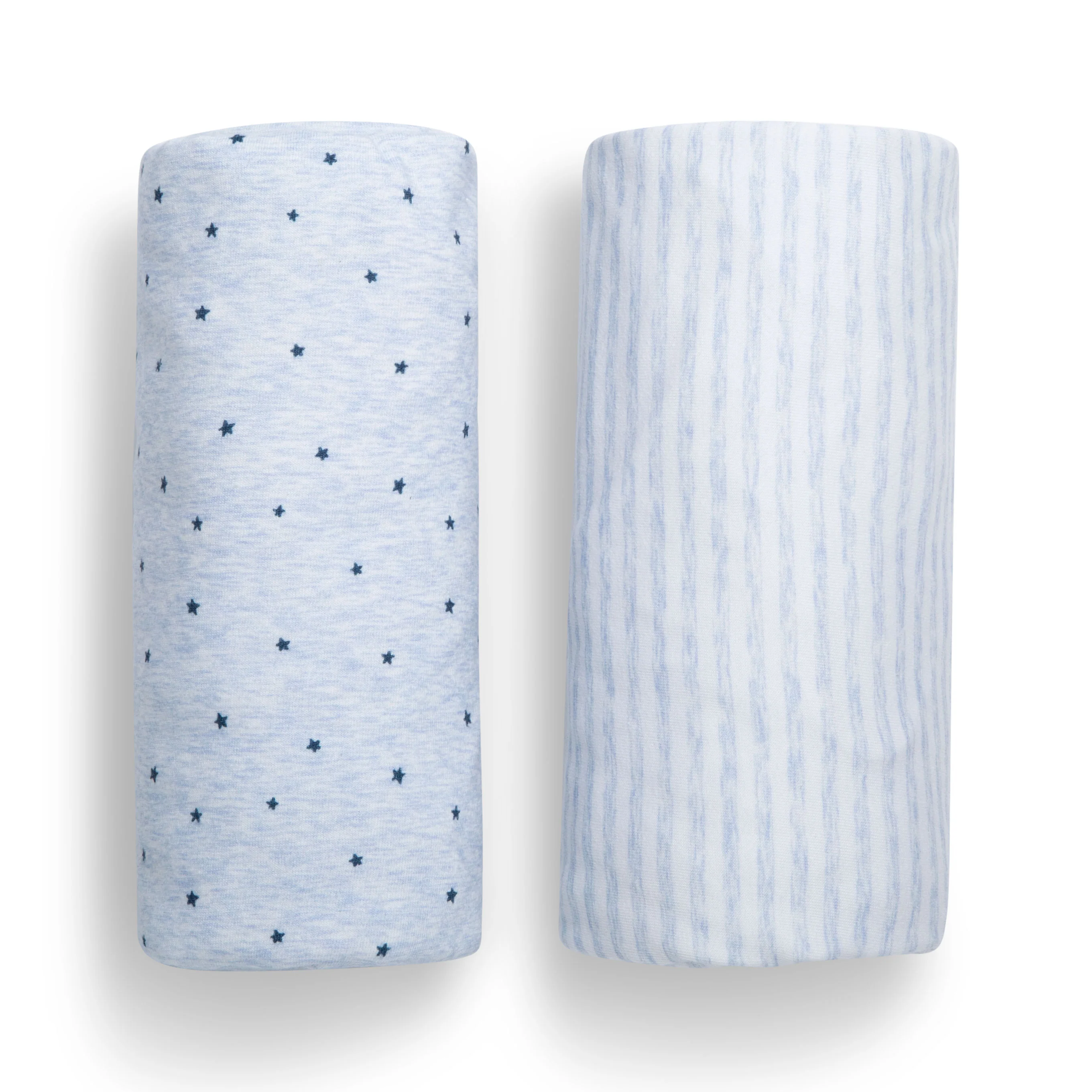 babyGap Blue Stars & Stripes 100% Organic Cotton Crib Sheets - 2 Pack - Image 8