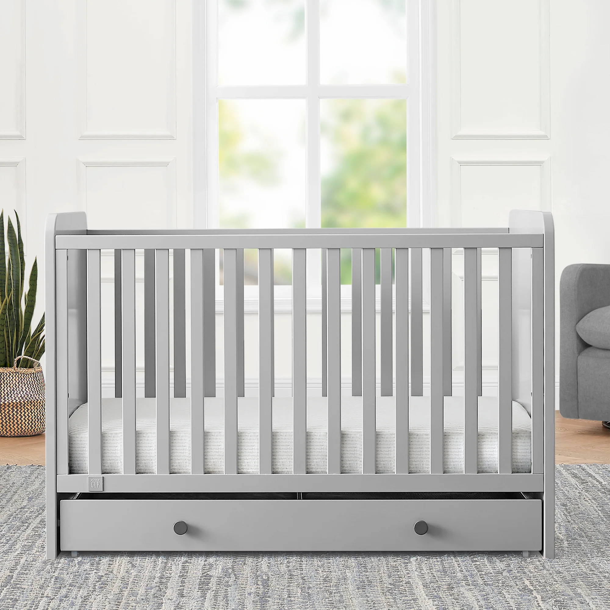 babyGap Graham 4-in-1 Convertible Crib with Storage Drawer - Image 26