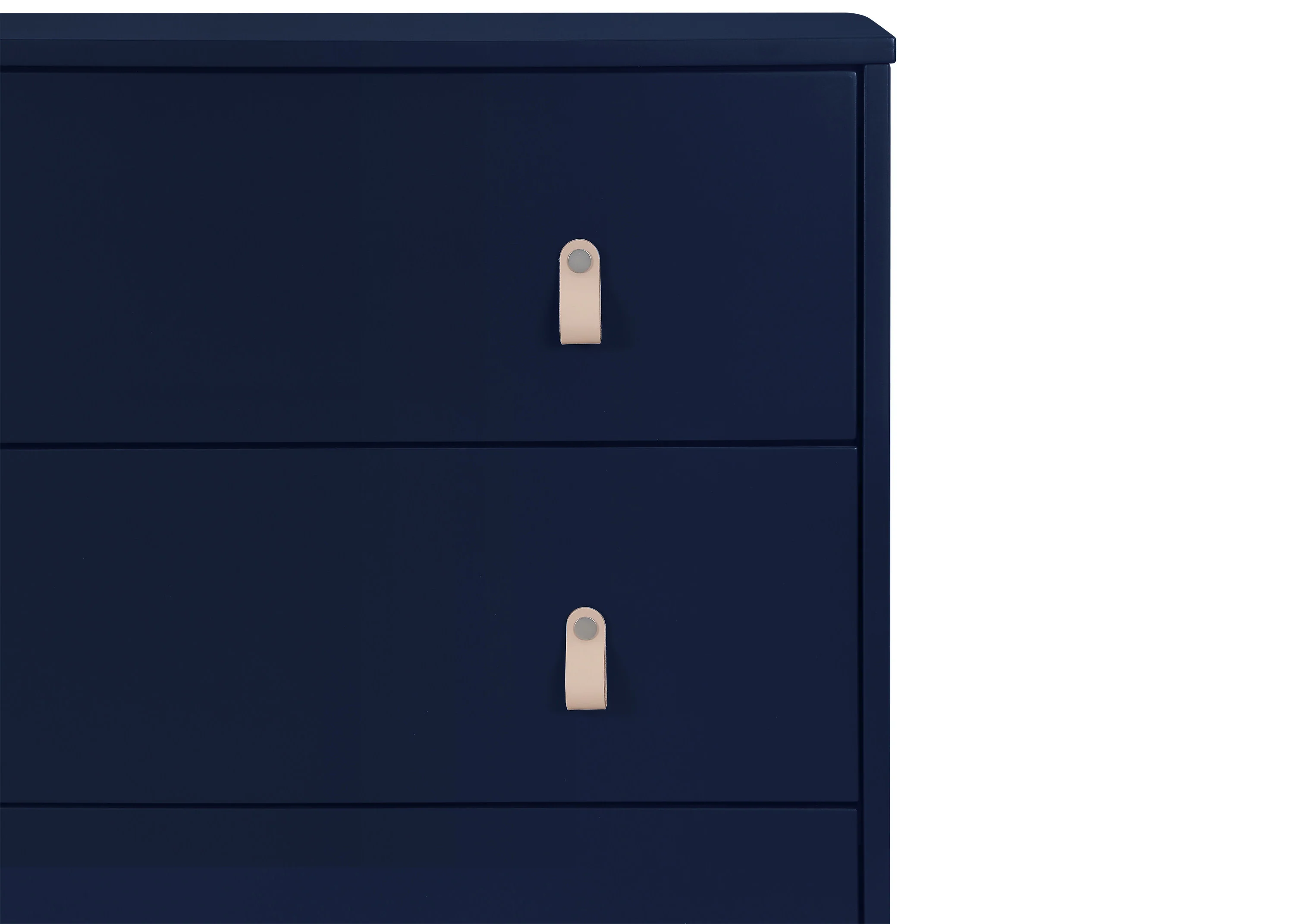 babyGap Legacy 3 Drawer Dresser with Leather Pulls and Interlocking Drawers - Image 11