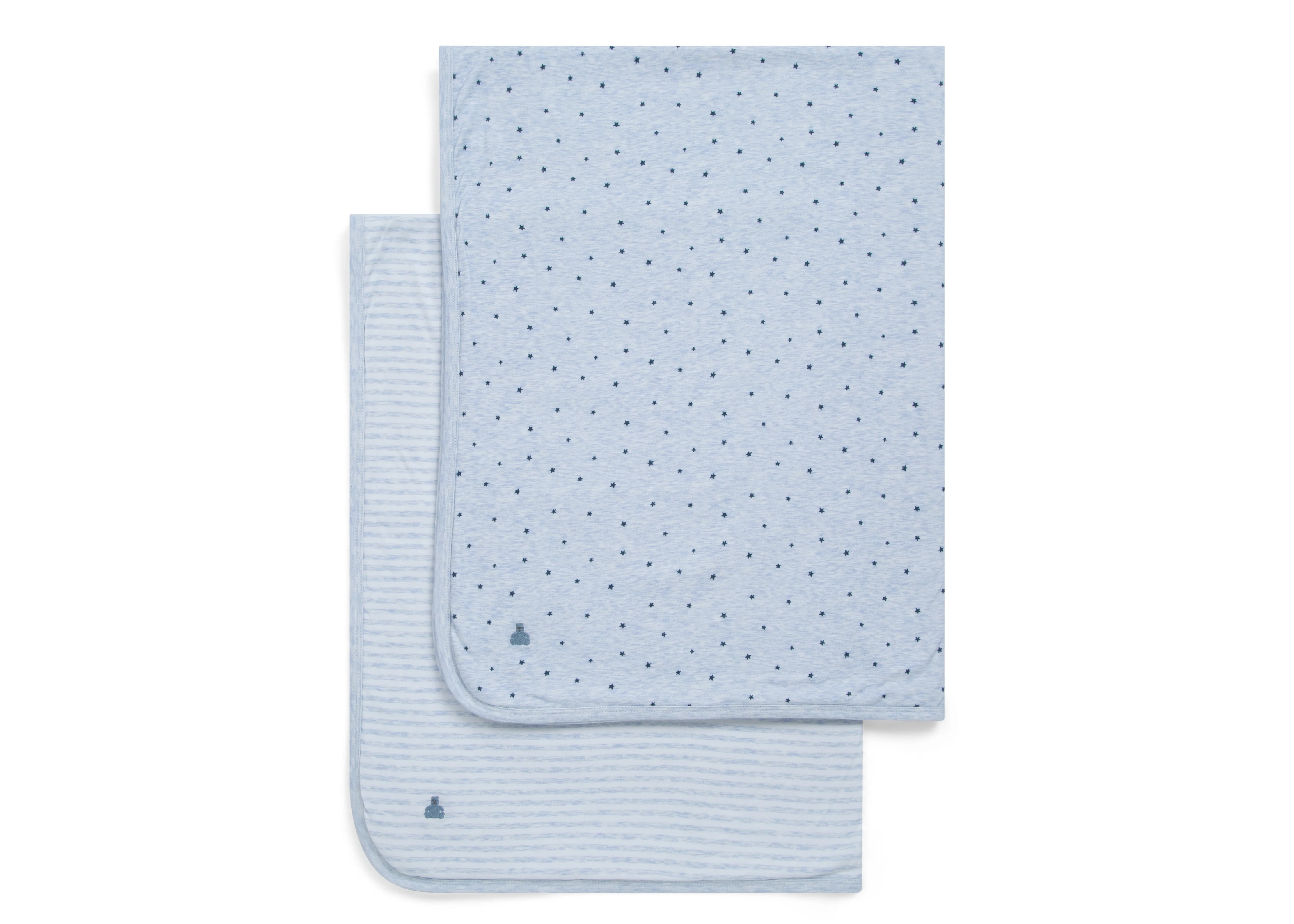 babyGap Reversible 100% Organic Cotton Blankets - 2 Pack - Image 7