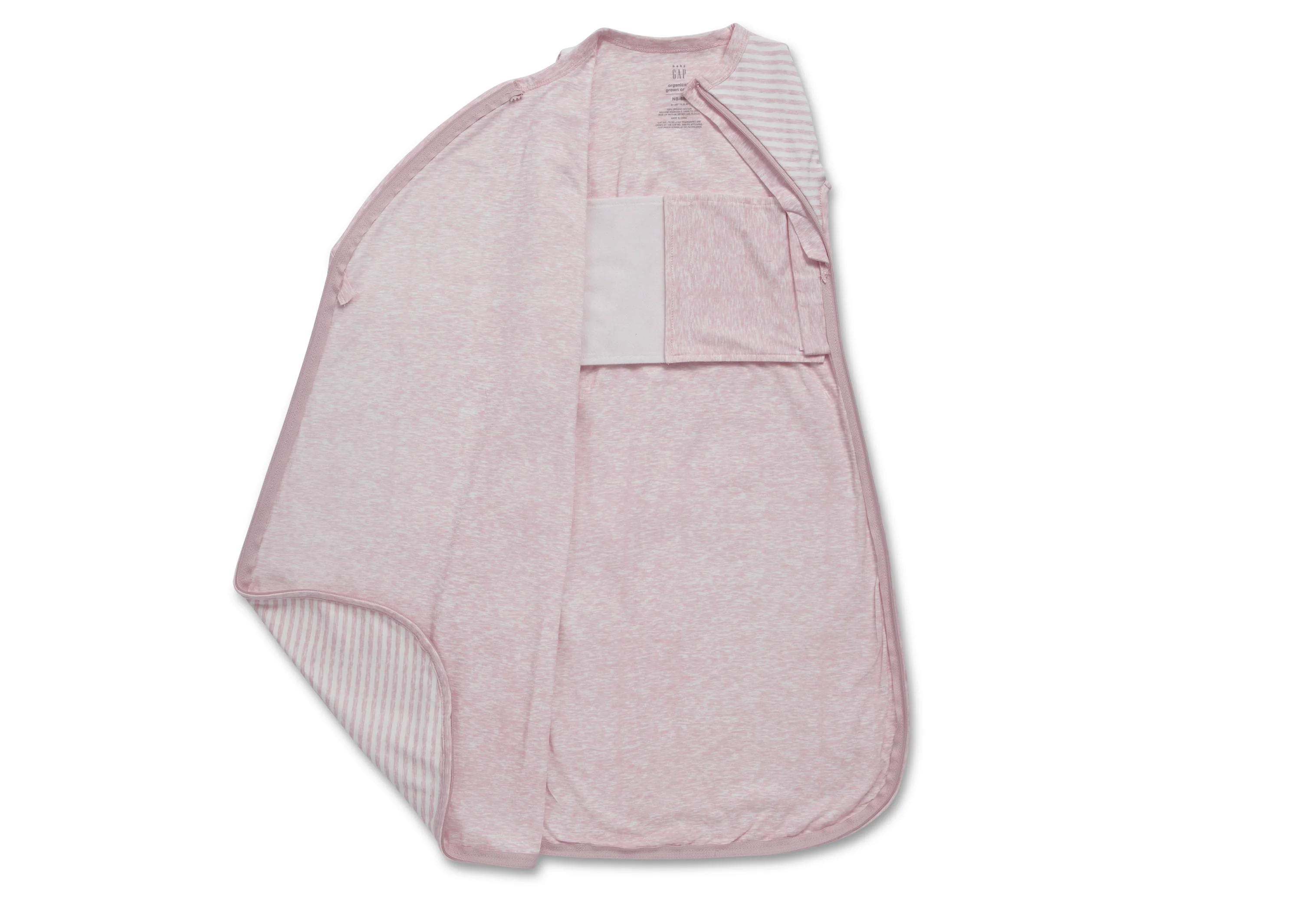 babyGap TrueSleep Sleep Sack with Built-In Swaddle, 0-6 Months - Image 5