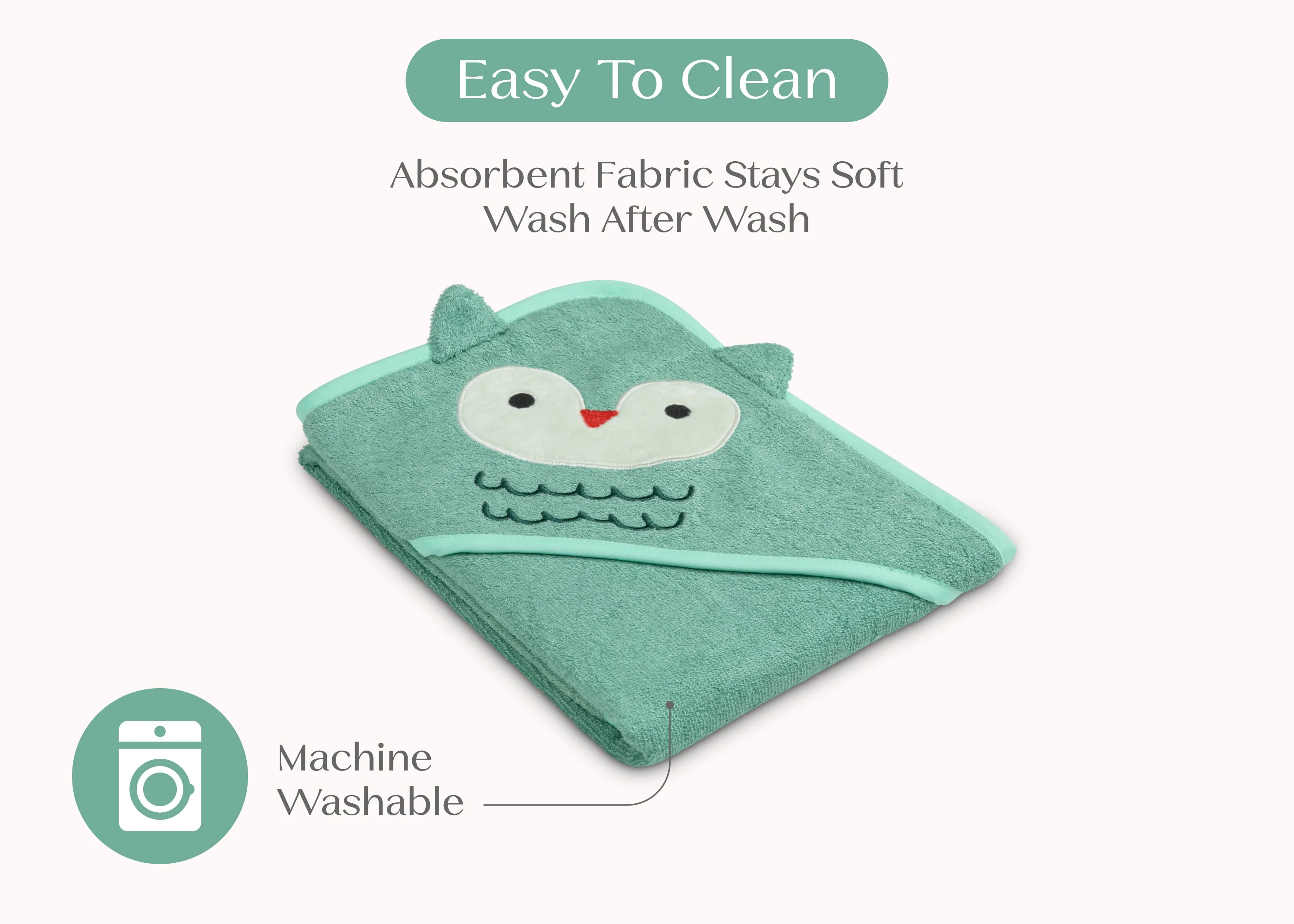 Baby Hooded Bath Towel - Image 15