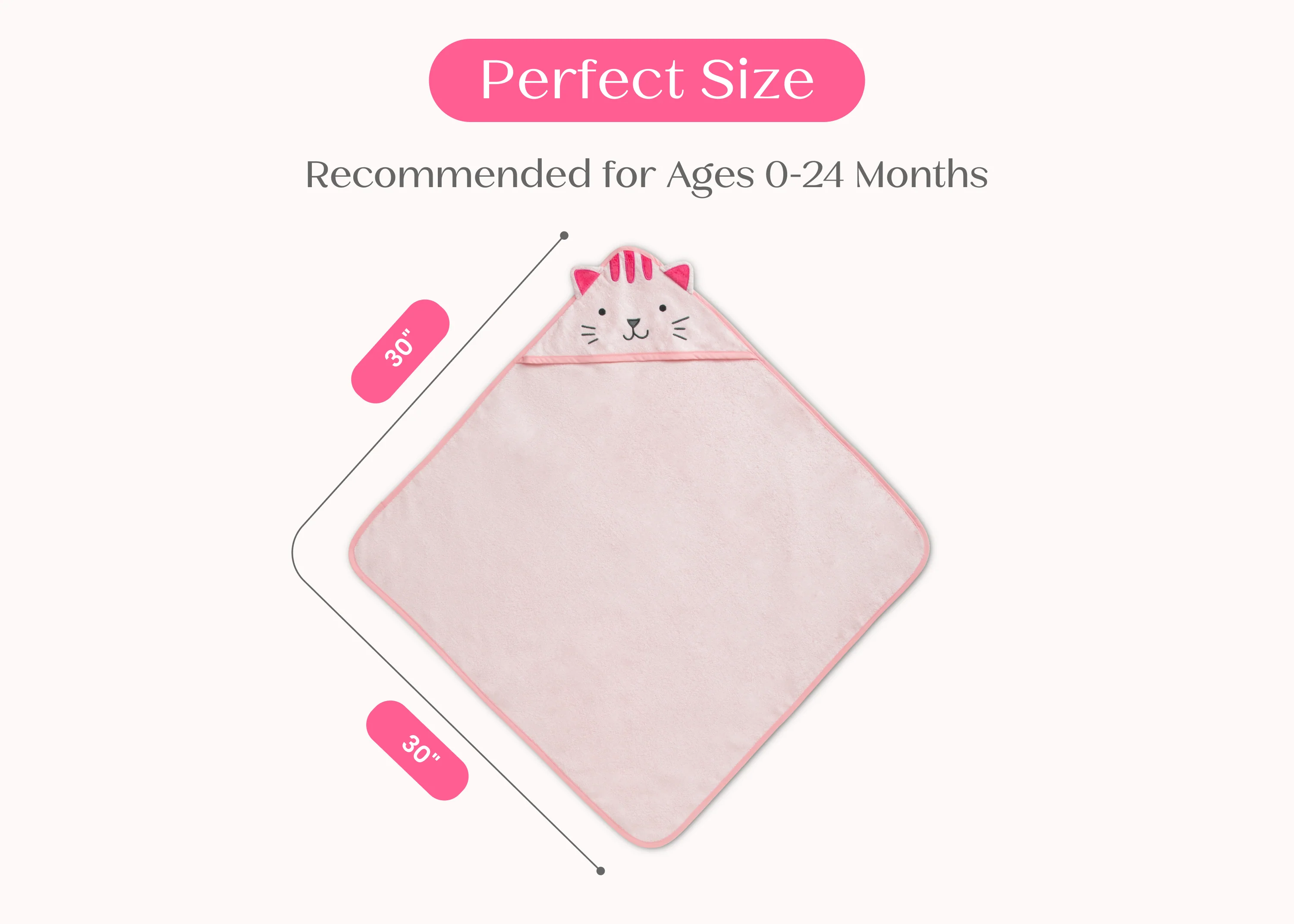 Baby Hooded Bath Towel - Image 27